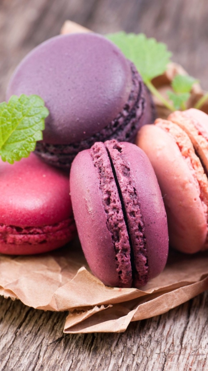Download mobile wallpaper Food, Berry, Fruit, Sweets, Macaron for free.