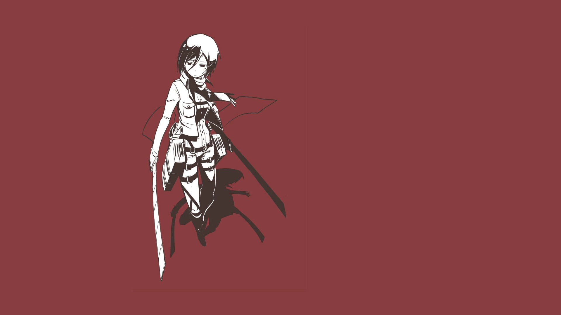 Free download wallpaper Anime, Mikasa Ackerman, Attack On Titan on your PC desktop