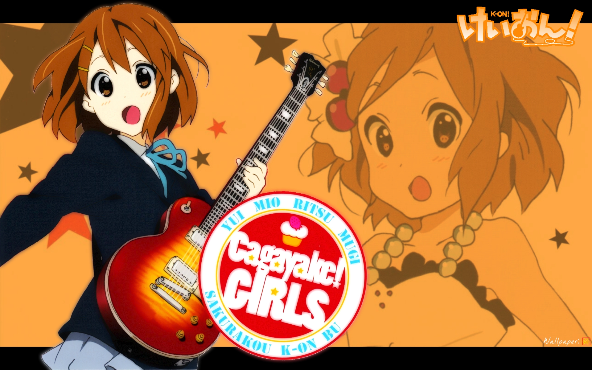 Free download wallpaper Anime, K On!, Yui Hirasawa on your PC desktop