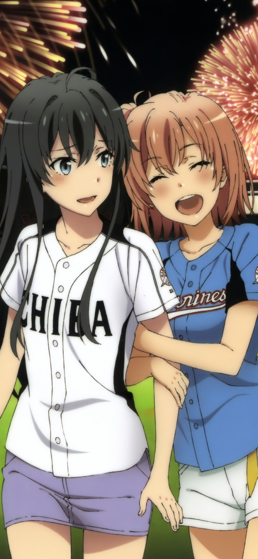 Descarga gratuita de fondo de pantalla para móvil de Animado, Yui Yuigahama, Yahari Ore No Seishun Love Come Wa Machigatteiru, Yukino Yukinoshita.