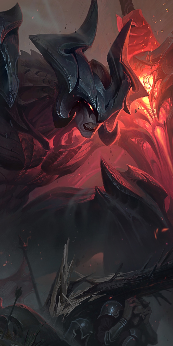 Download mobile wallpaper League Of Legends, Warrior, Video Game, Aatrox (League Of Legends) for free.