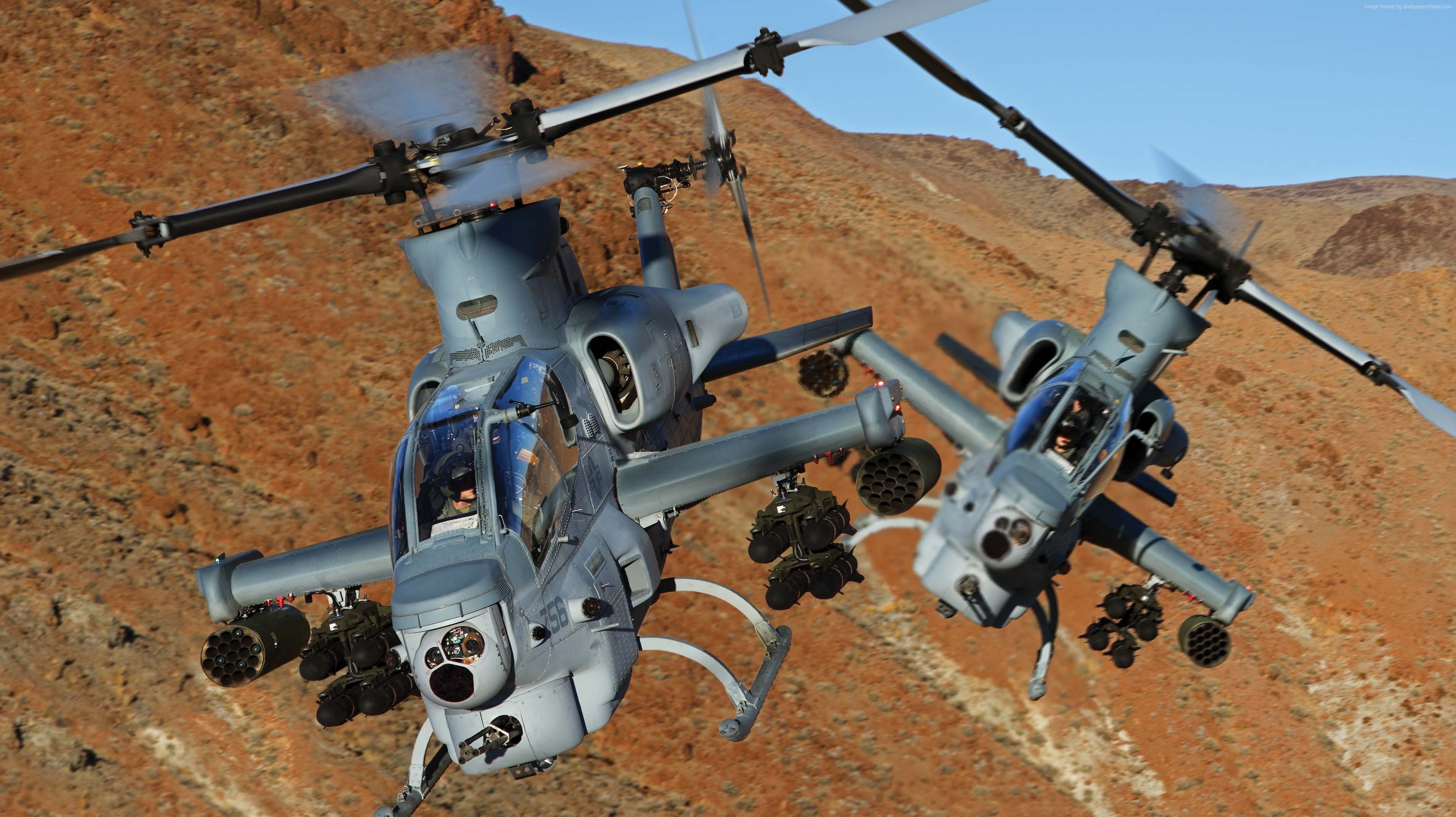 Скачати мобільні шпалери Вертоліт, Військовий, Bell Ah 1Z Viper, Військові Вертольоти безкоштовно.