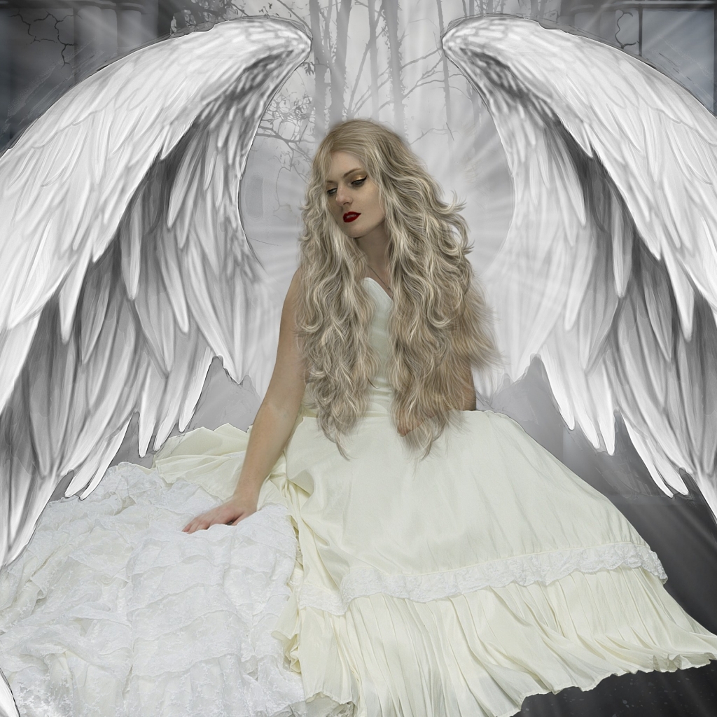 Free download wallpaper Fantasy, Angel on your PC desktop