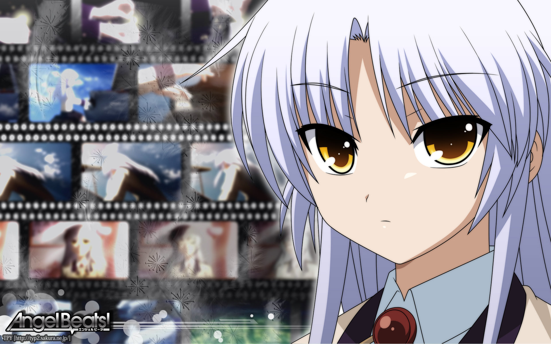 Laden Sie das Angel Beats!, Kanade Tachibana, Animes-Bild kostenlos auf Ihren PC-Desktop herunter