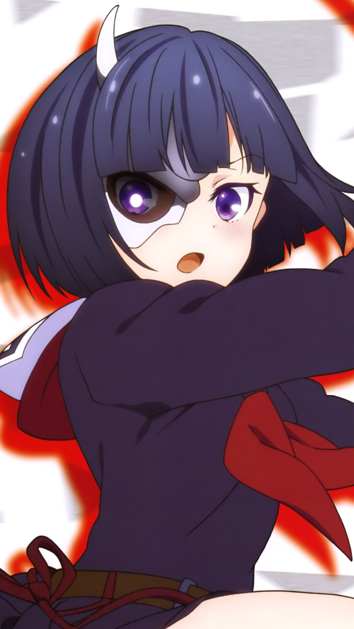 Download mobile wallpaper Anime, Busou Shoujo Machiavellianism, Armed Girl's Machiavellism, Rin Onigawara for free.