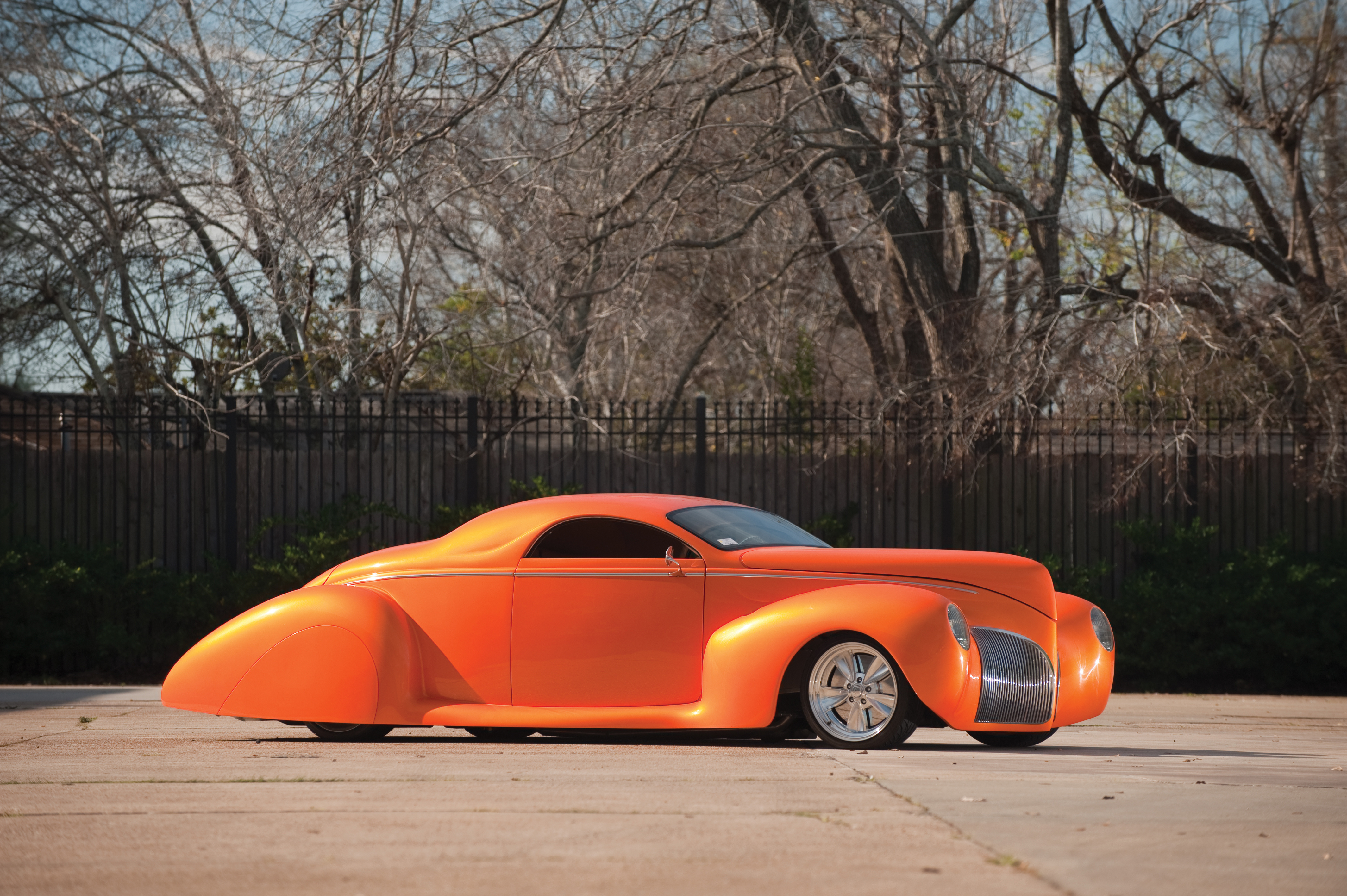 cars, orange, concept, style, zephyr, lincoln, 1939