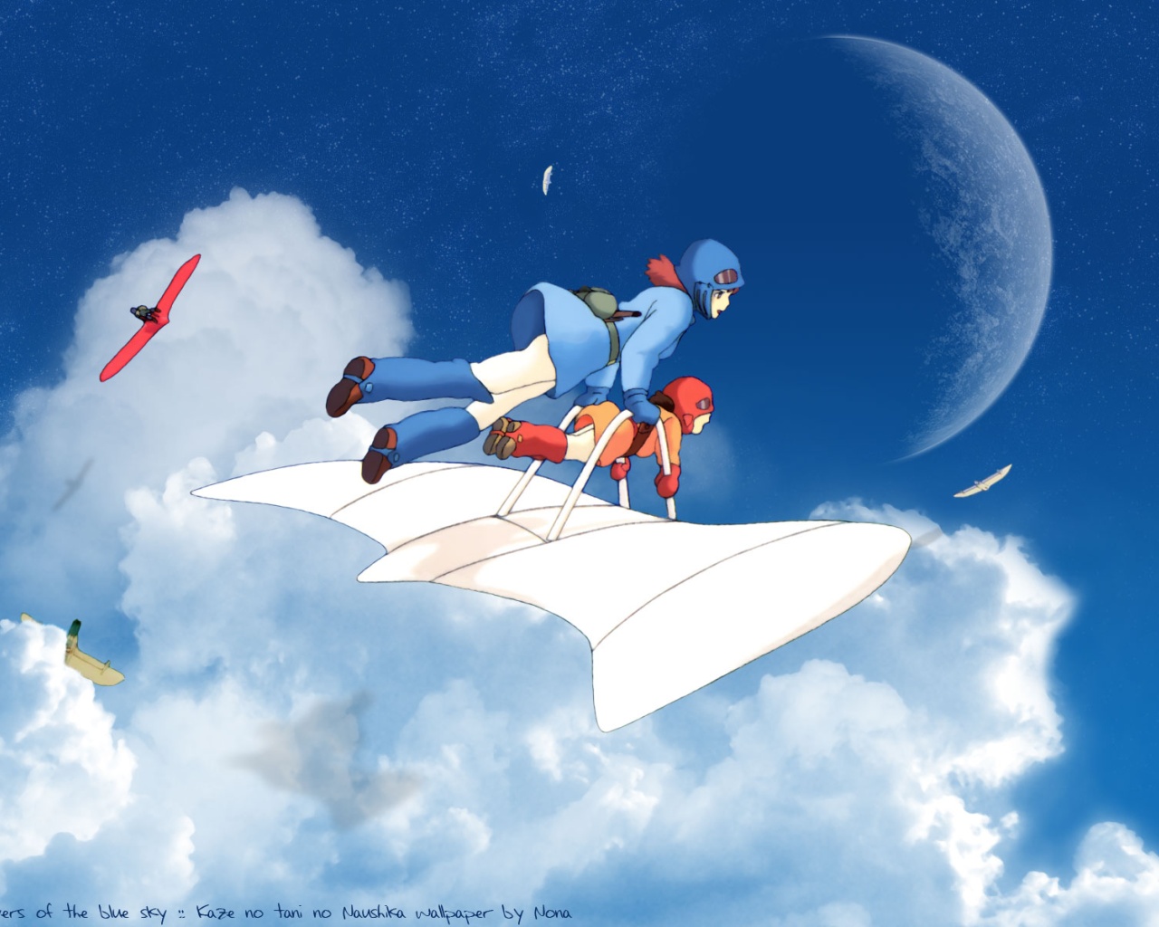 Laden Sie das Nausicaä Aus Dem Tal Der Winde, Animes-Bild kostenlos auf Ihren PC-Desktop herunter