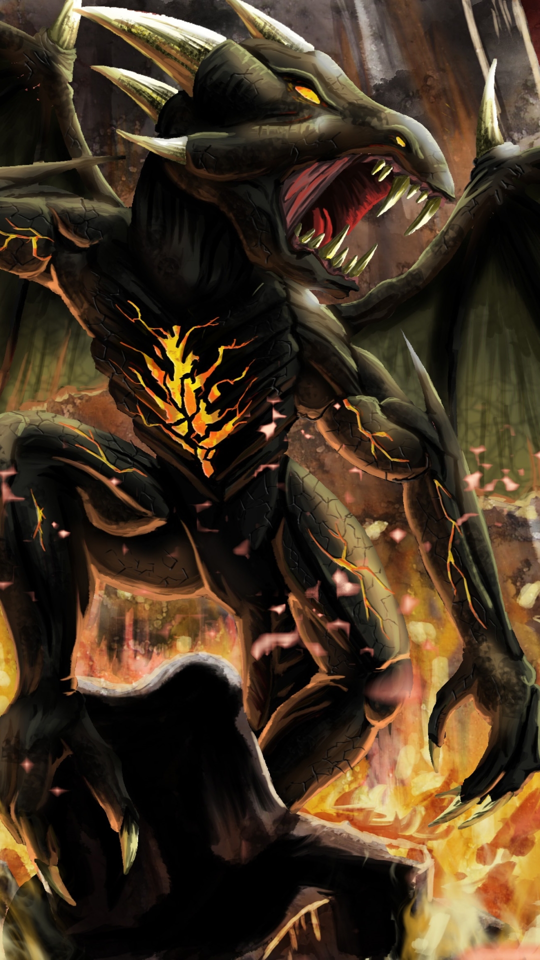 Download mobile wallpaper Fantasy, Dragon, Creature for free.