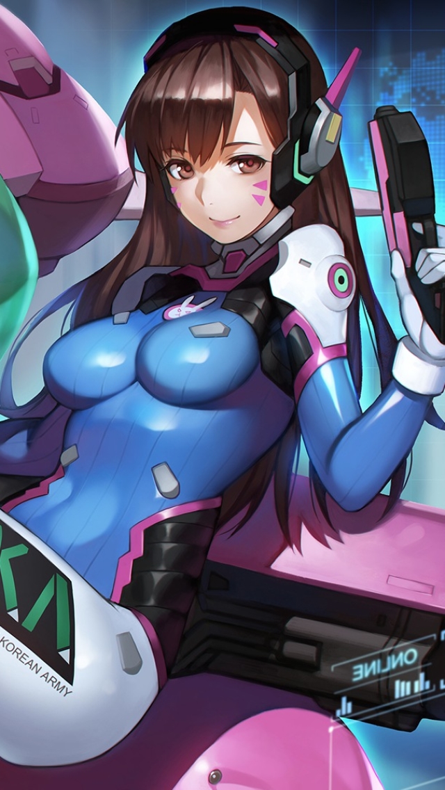 Handy-Wallpaper Overwatch, Computerspiele, D Va (Overwatch) kostenlos herunterladen.