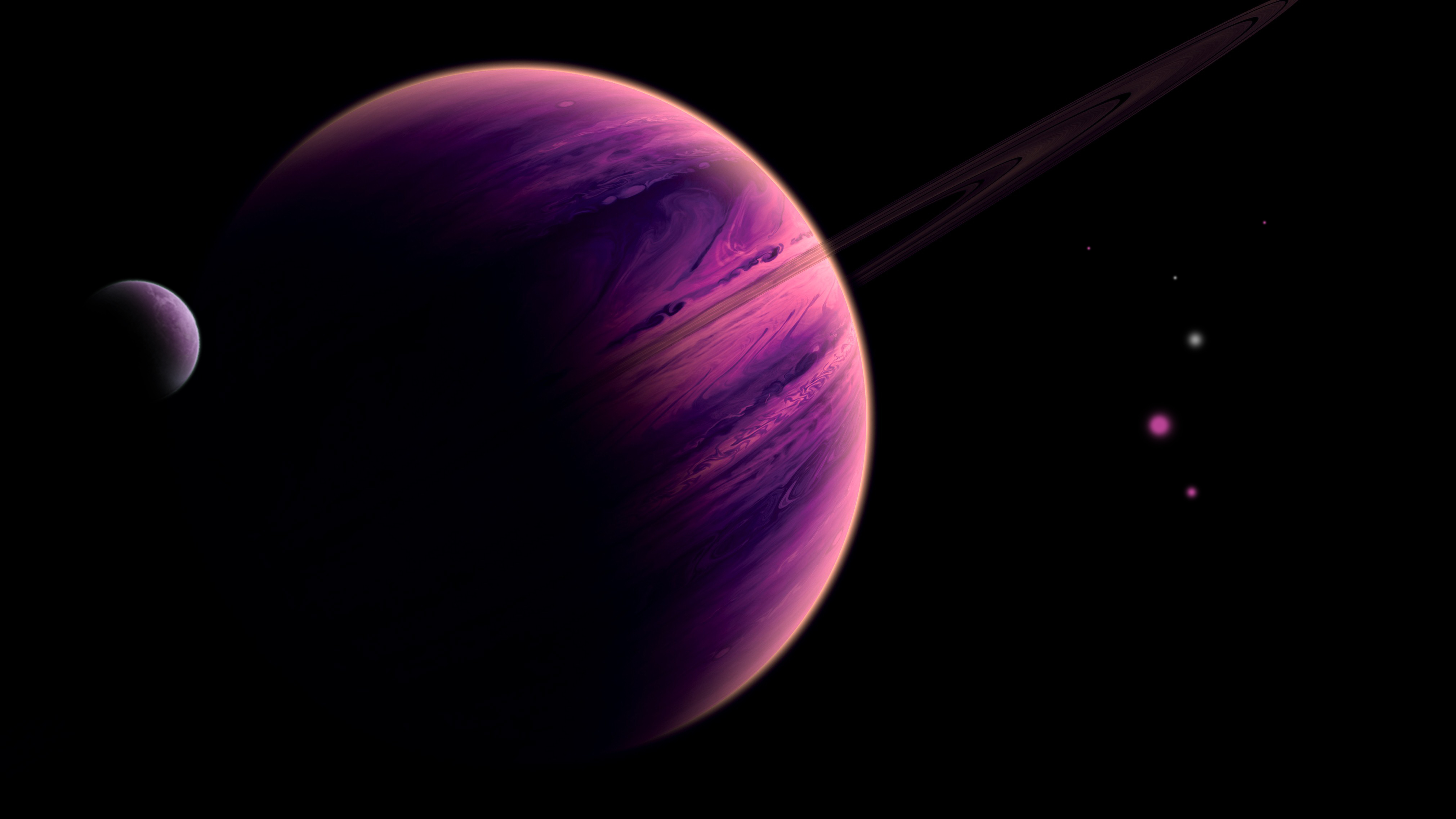 72826 descargar fondo de pantalla violeta, universo, superficie, púrpura, planeta: protectores de pantalla e imágenes gratis