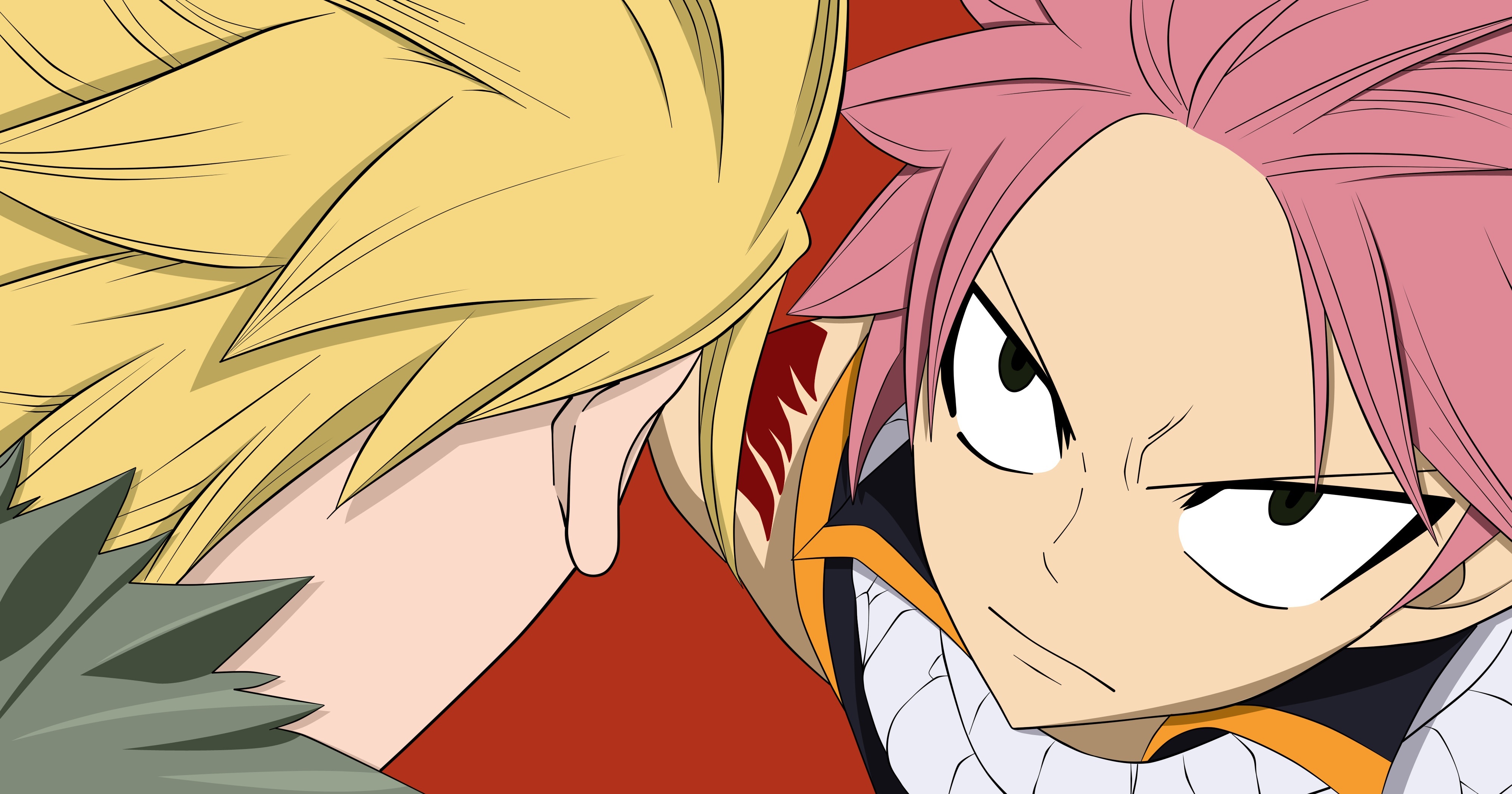 Download mobile wallpaper Anime, Fairy Tail, Natsu Dragneel, Sting Eucliffe for free.