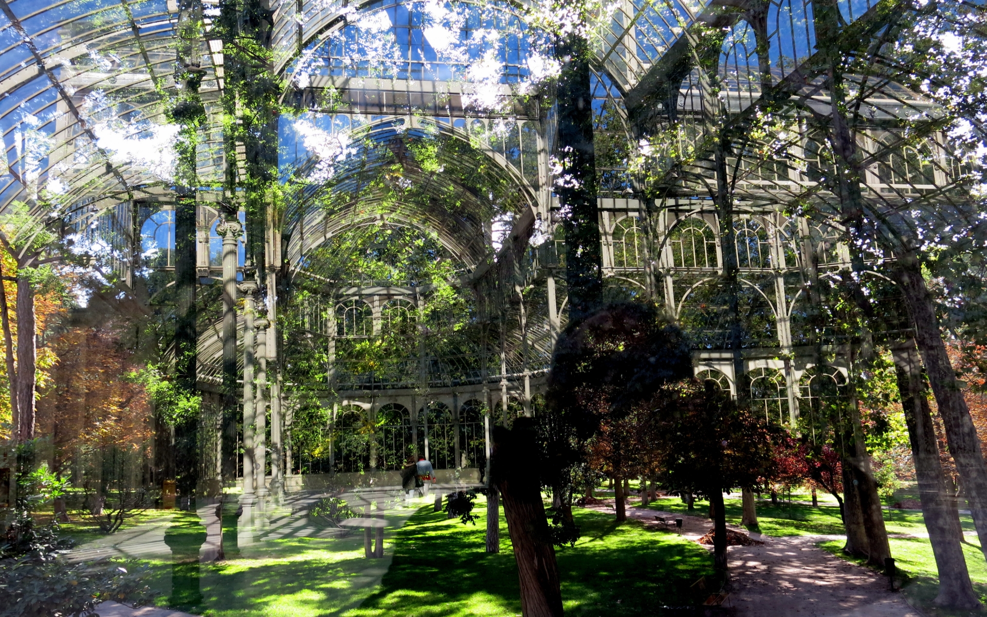 Download mobile wallpaper Man Made, Palacio De Cristal for free.