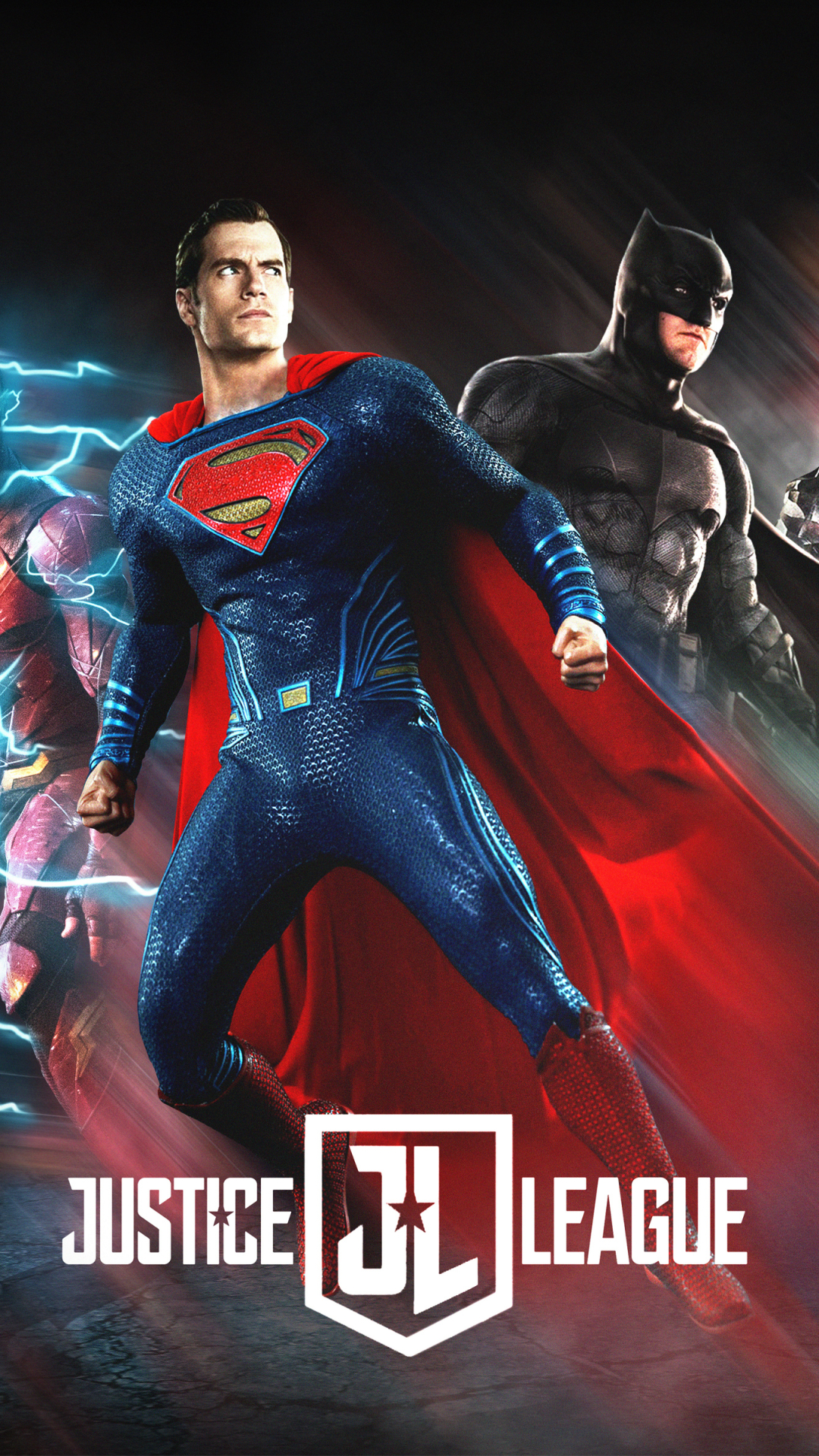 Скачати мобільні шпалери Бетмен, Супермен, Фільм, Ліга Справедливості, Генрі Кавілл, Бен Аффлек, Ліга Справедливості (2017) безкоштовно.