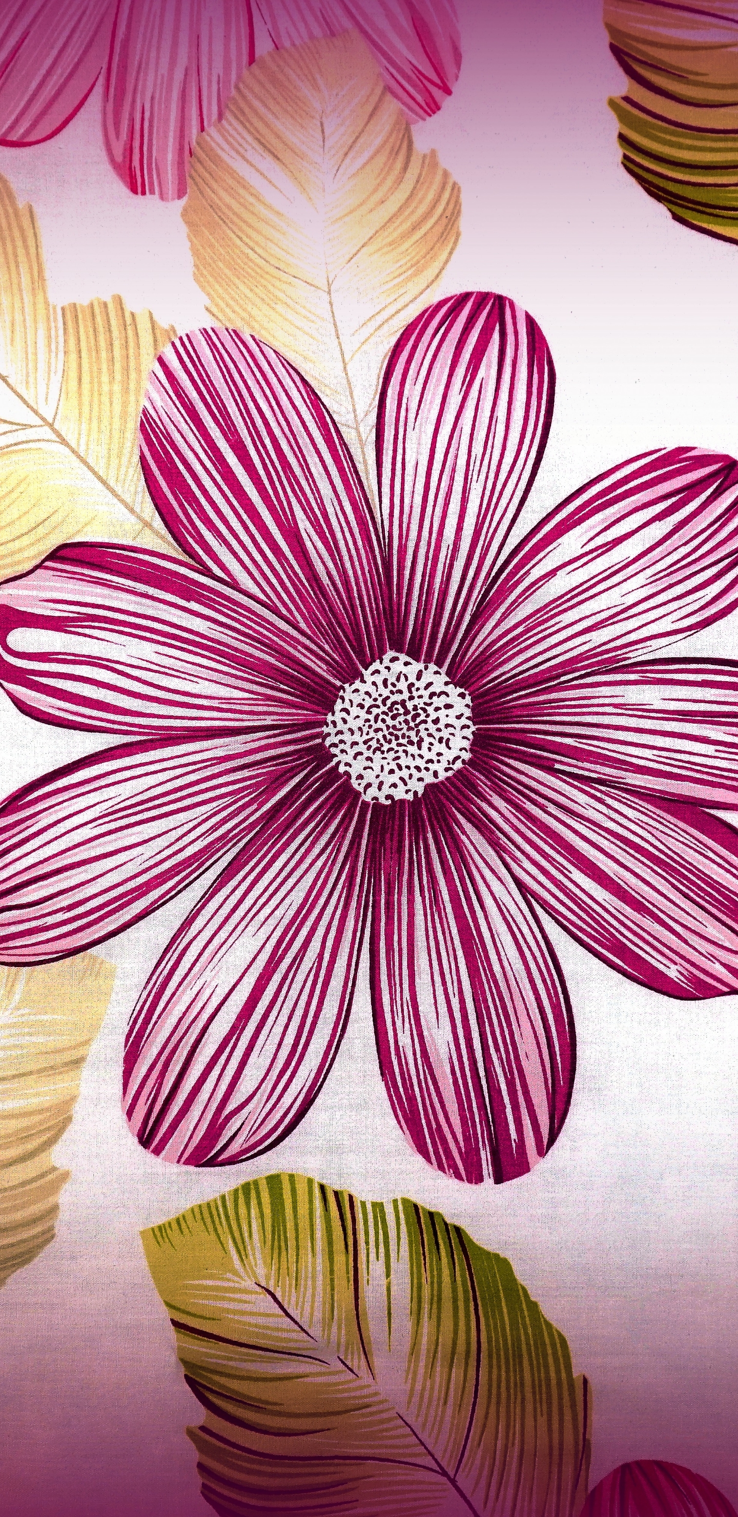 無料モバイル壁紙ピンク, 花, 紫の, ペインティング, 芸術的, アネモネをダウンロードします。