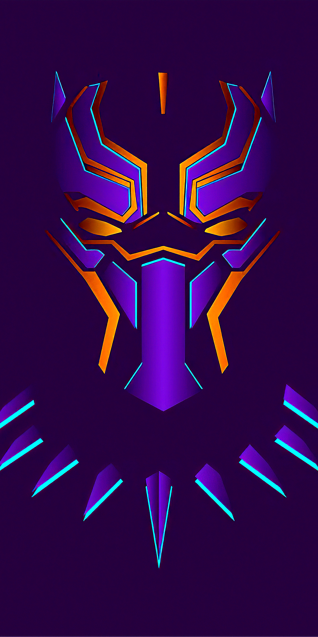 Download mobile wallpaper Comics, Minimalist, Black Panther (Marvel Comics), Black Panther for free.