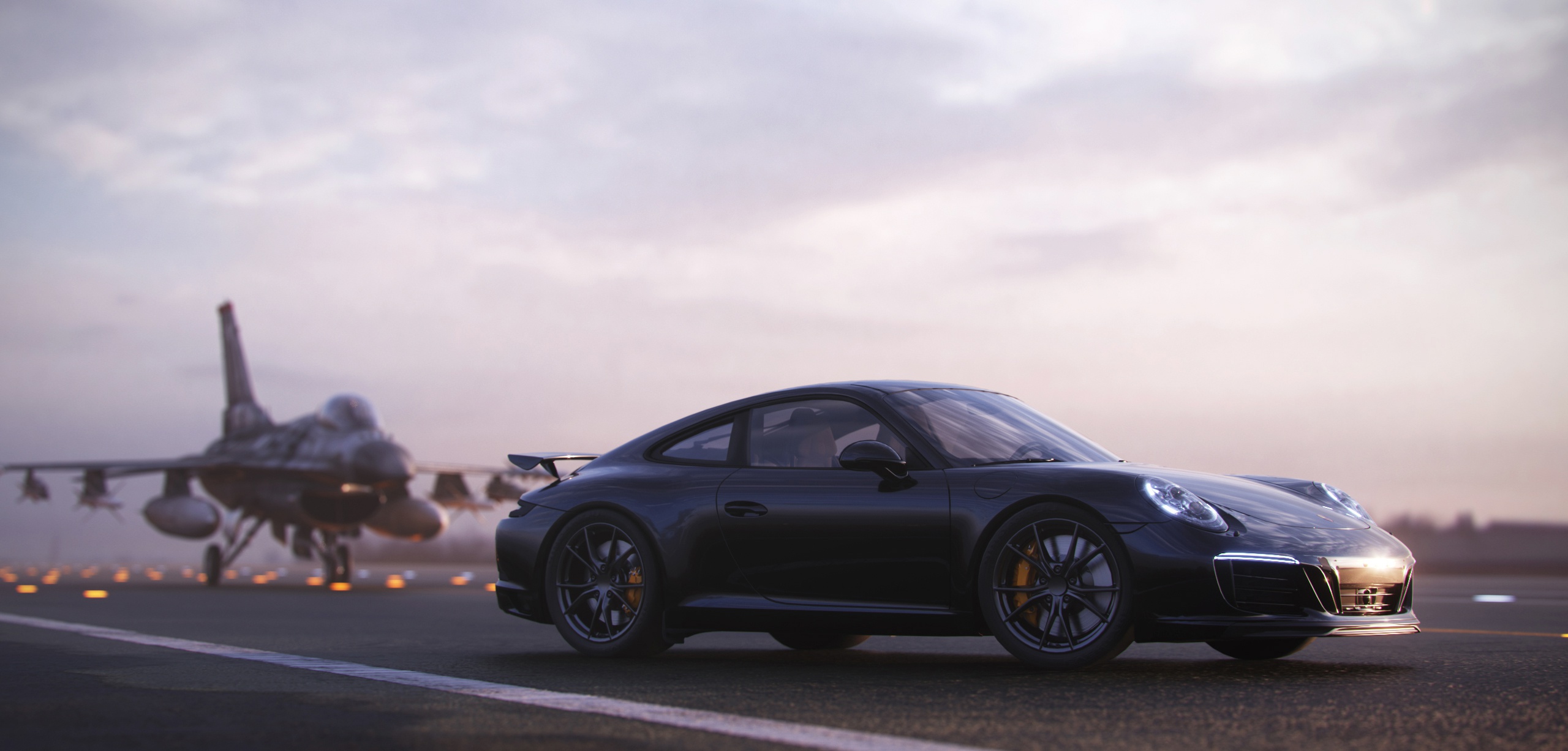 Download mobile wallpaper Porsche, Car, Porsche 911, Vehicles, Black Car, Porsche 911 Carrera T for free.