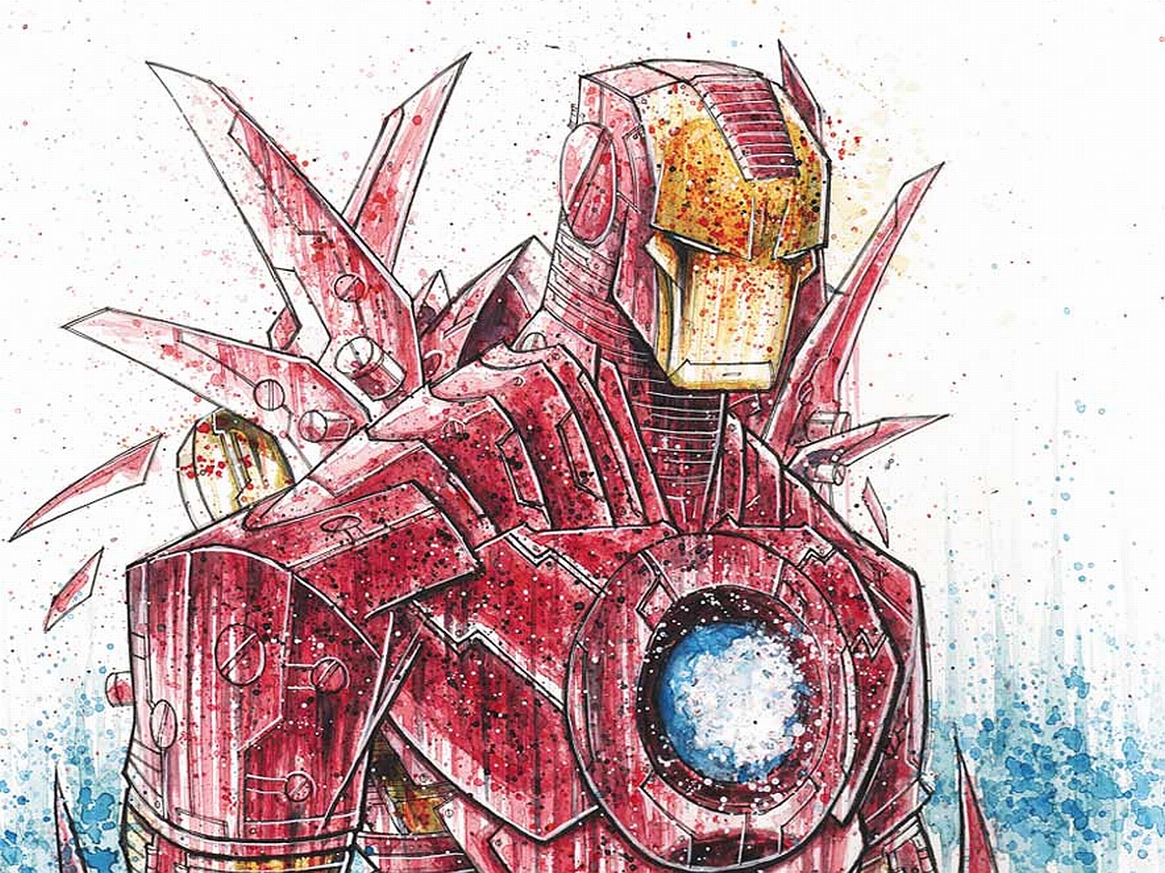 Download mobile wallpaper Iron Man, Comics for free.