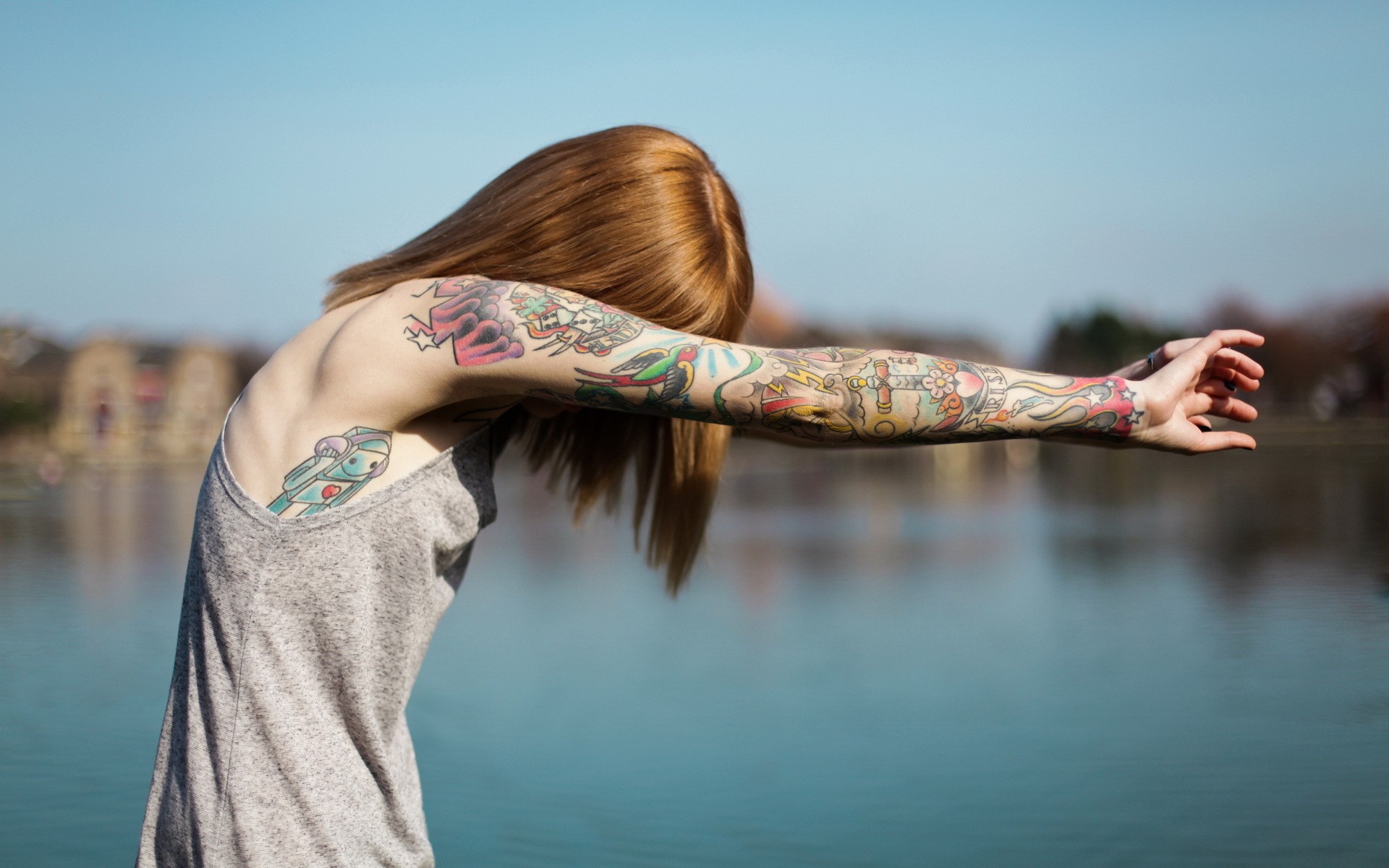 Téléchargez gratuitement l'image Tatouage, Femmes sur le bureau de votre PC