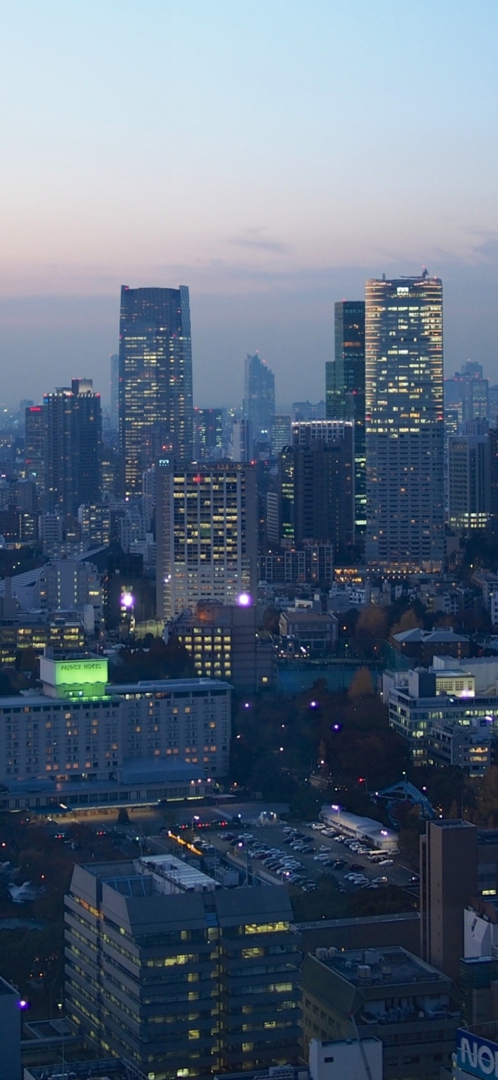 Baixar papel de parede para celular de Cidades, Crepúsculo, Japão, Tóquio, Feito Pelo Homem, Torre De Tóquio gratuito.