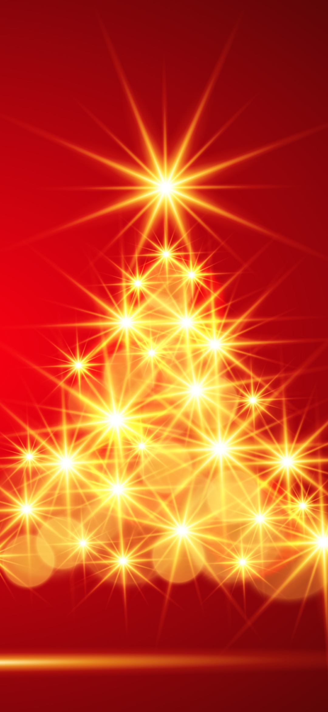 Download mobile wallpaper Christmas, Holiday, Christmas Tree, Minimalist for free.