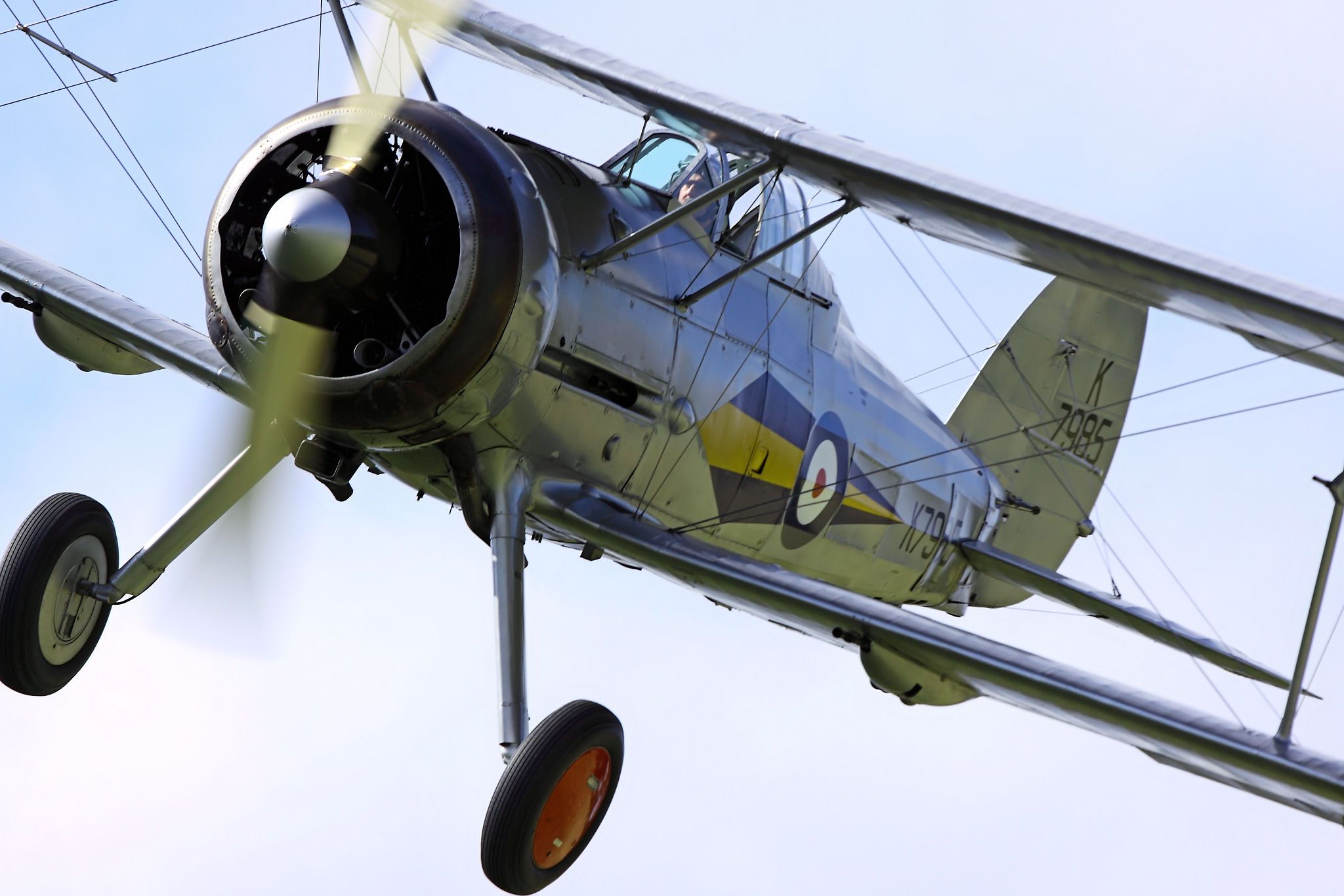 military, gloster gladiator, military aircraft