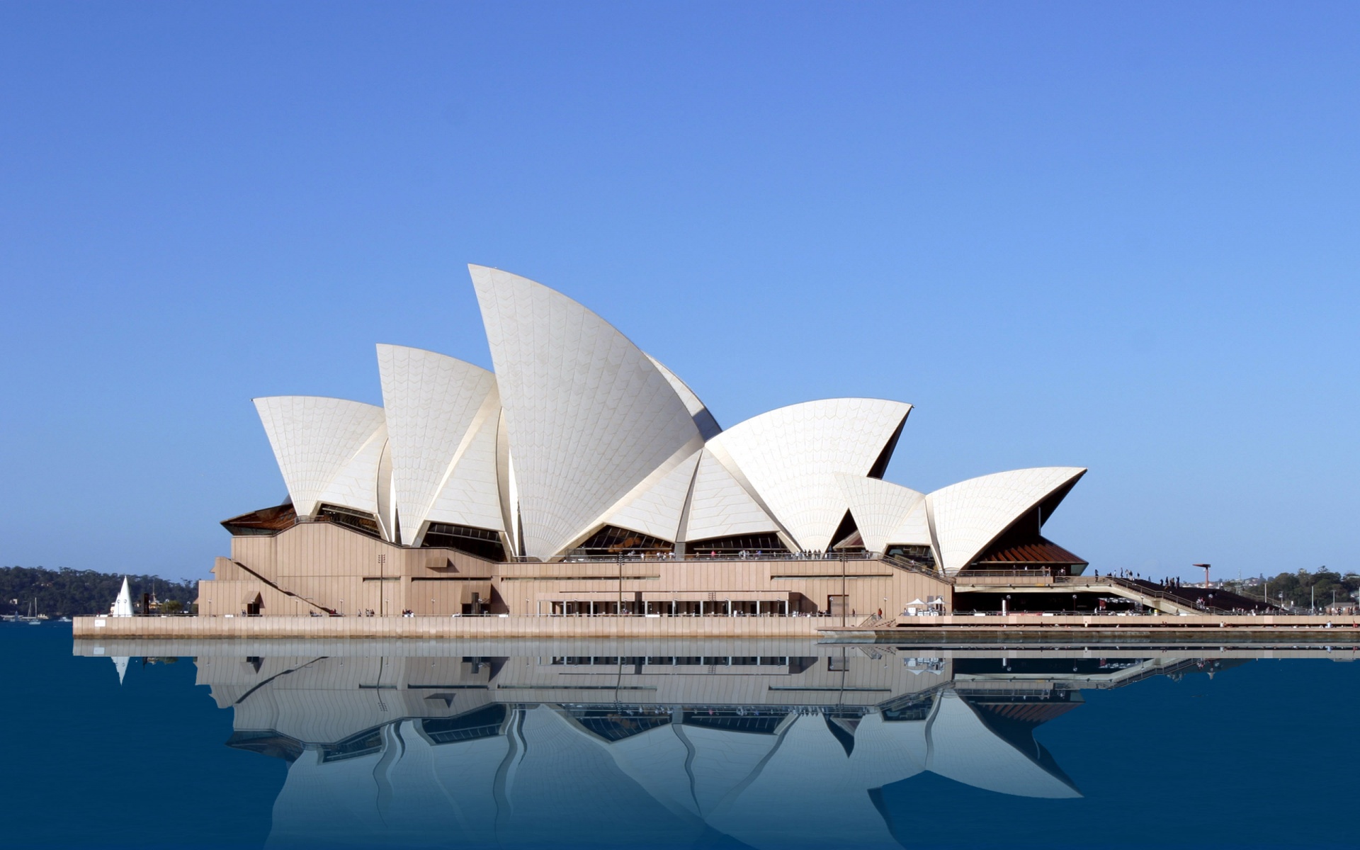 Laden Sie das Opernhaus In Sydney, Menschengemacht-Bild kostenlos auf Ihren PC-Desktop herunter