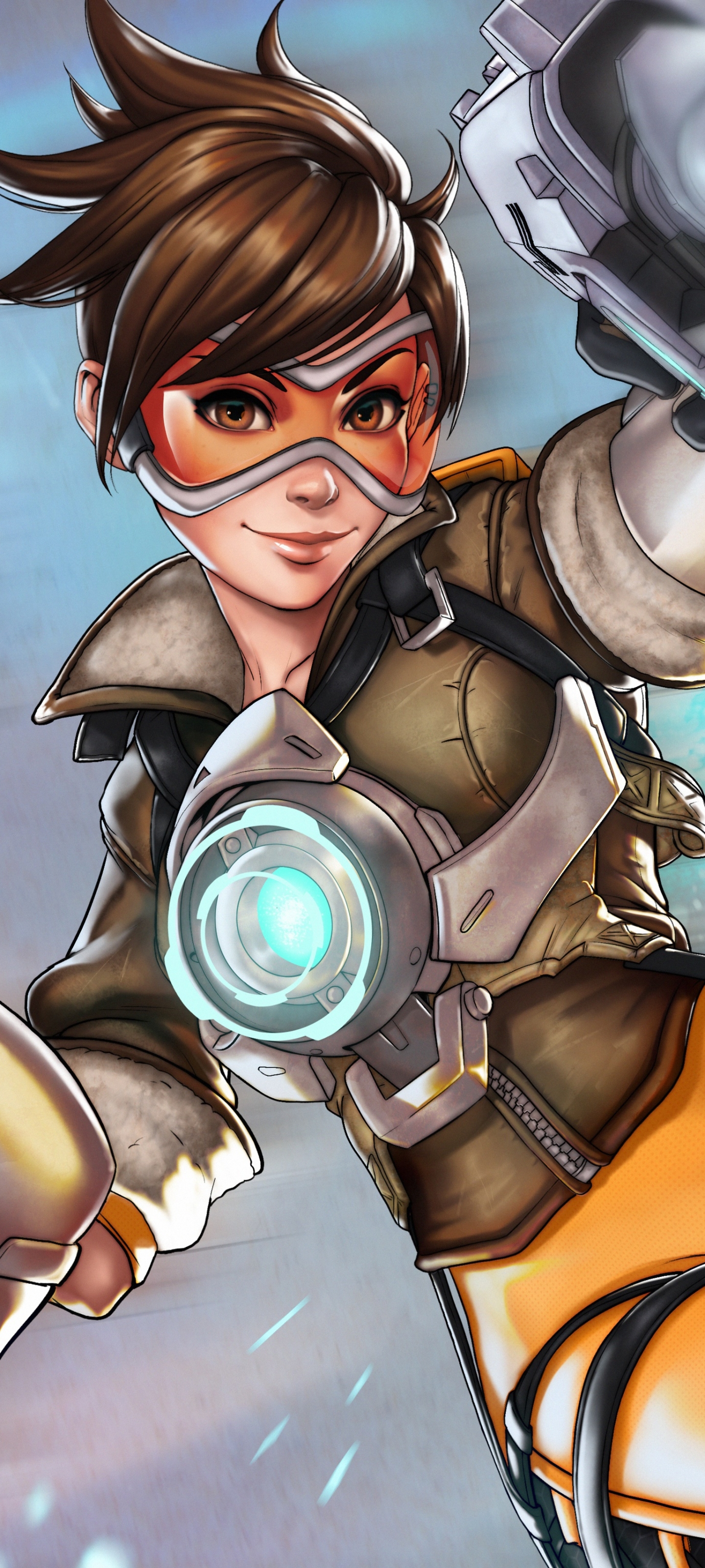 Скачати мобільні шпалери Відеогра, Надзор, Tracer (Overwatch) безкоштовно.