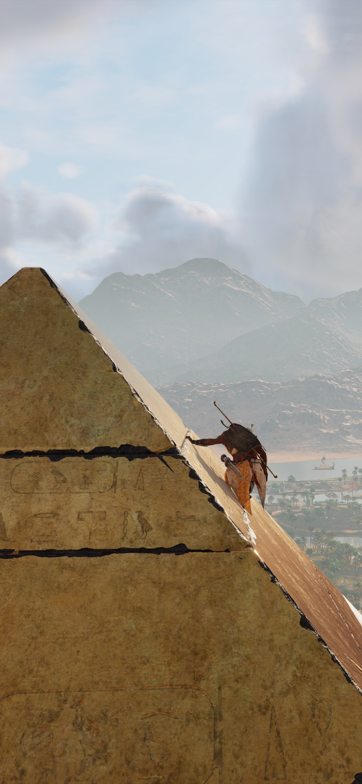 Скачать картинку Видеоигры, Кредо Ассасина, Assassin's Creed: Истоки в телефон бесплатно.