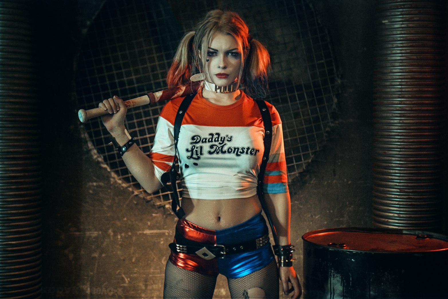 Free download wallpaper Women, Harley Quinn, Dc Comics, Cosplay, Suicide Squad on your PC desktop