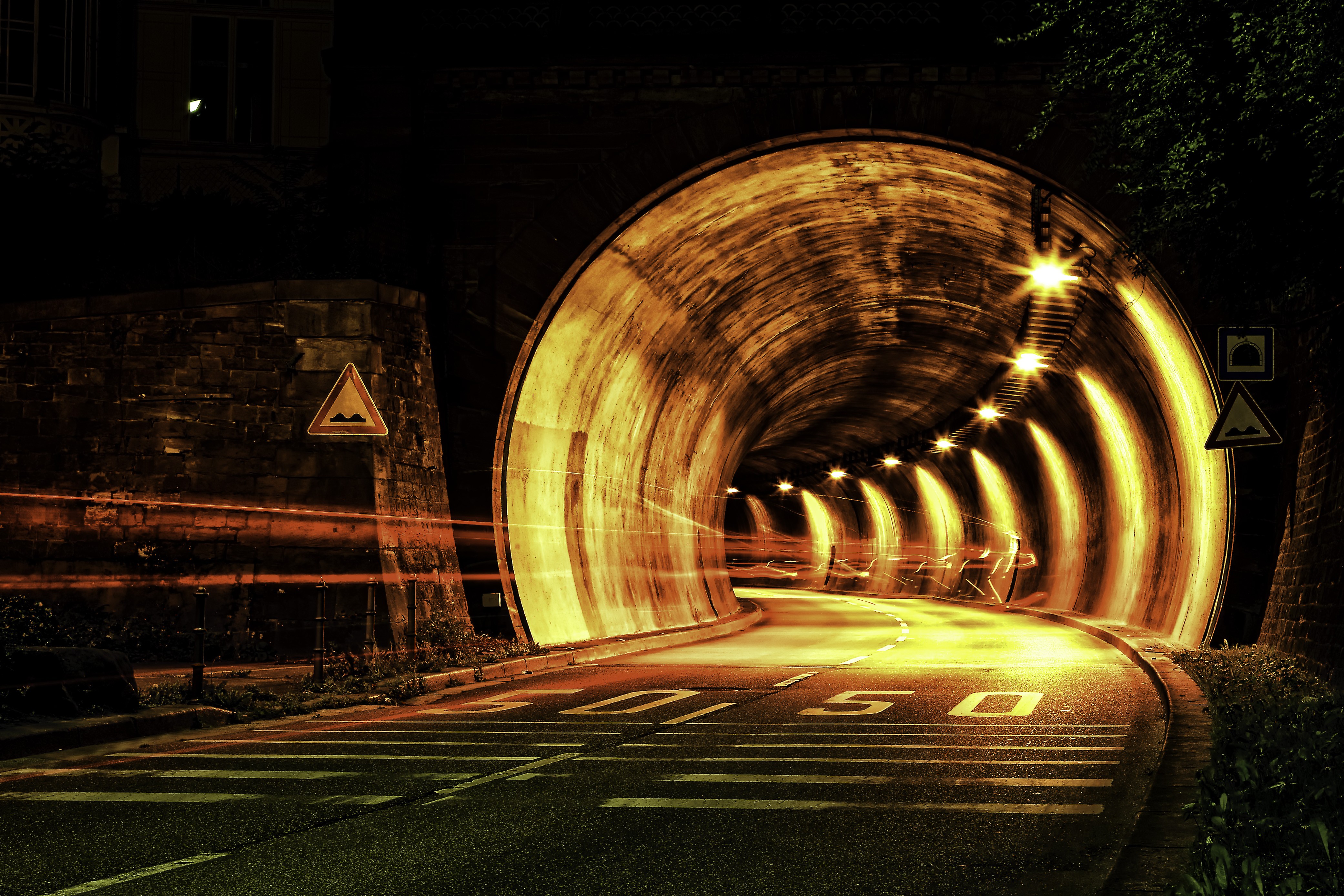 Download mobile wallpaper Road, Tunnel, Man Made for free.