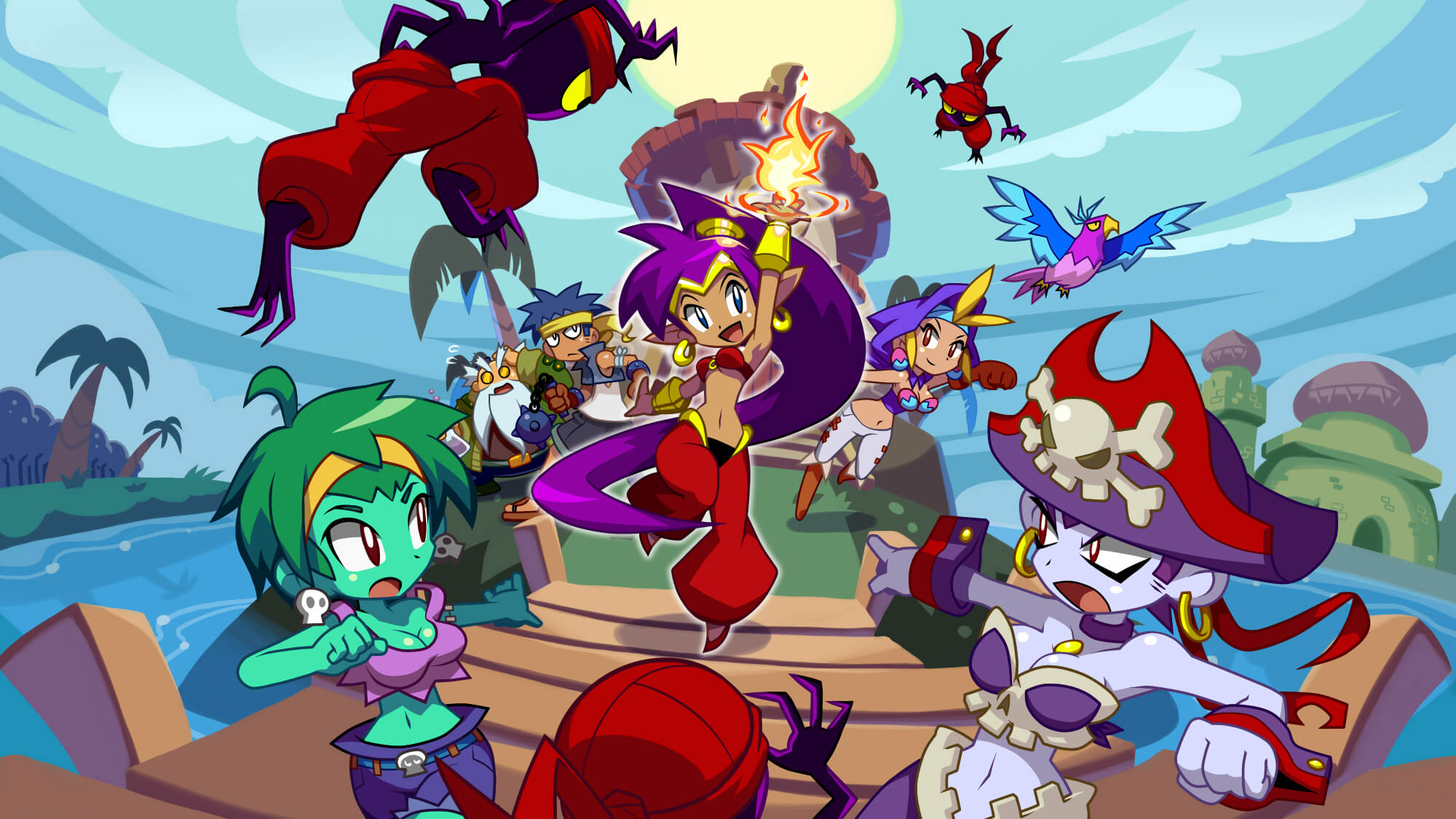 Die besten Shantae: Half Genie Hero-Hintergründe für den Telefonbildschirm