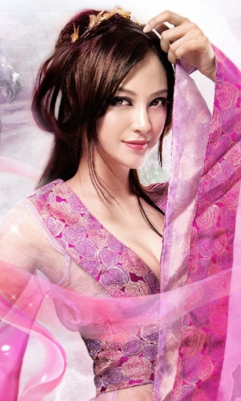 Descarga gratuita de fondo de pantalla para móvil de Fantasía, Kimono, Mujeres, Asiático, Asiática.