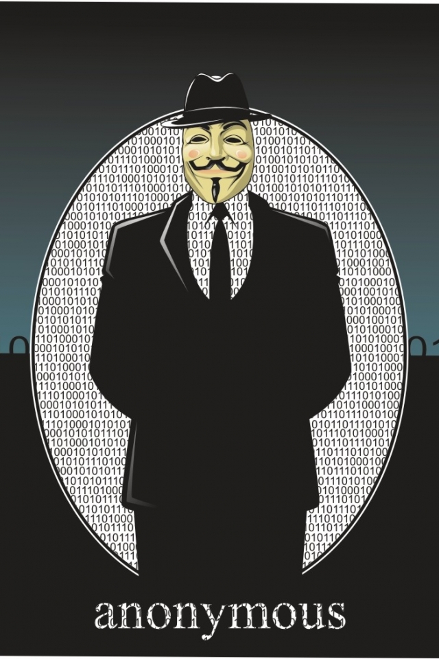 Download mobile wallpaper Dark, Anonymous for free.