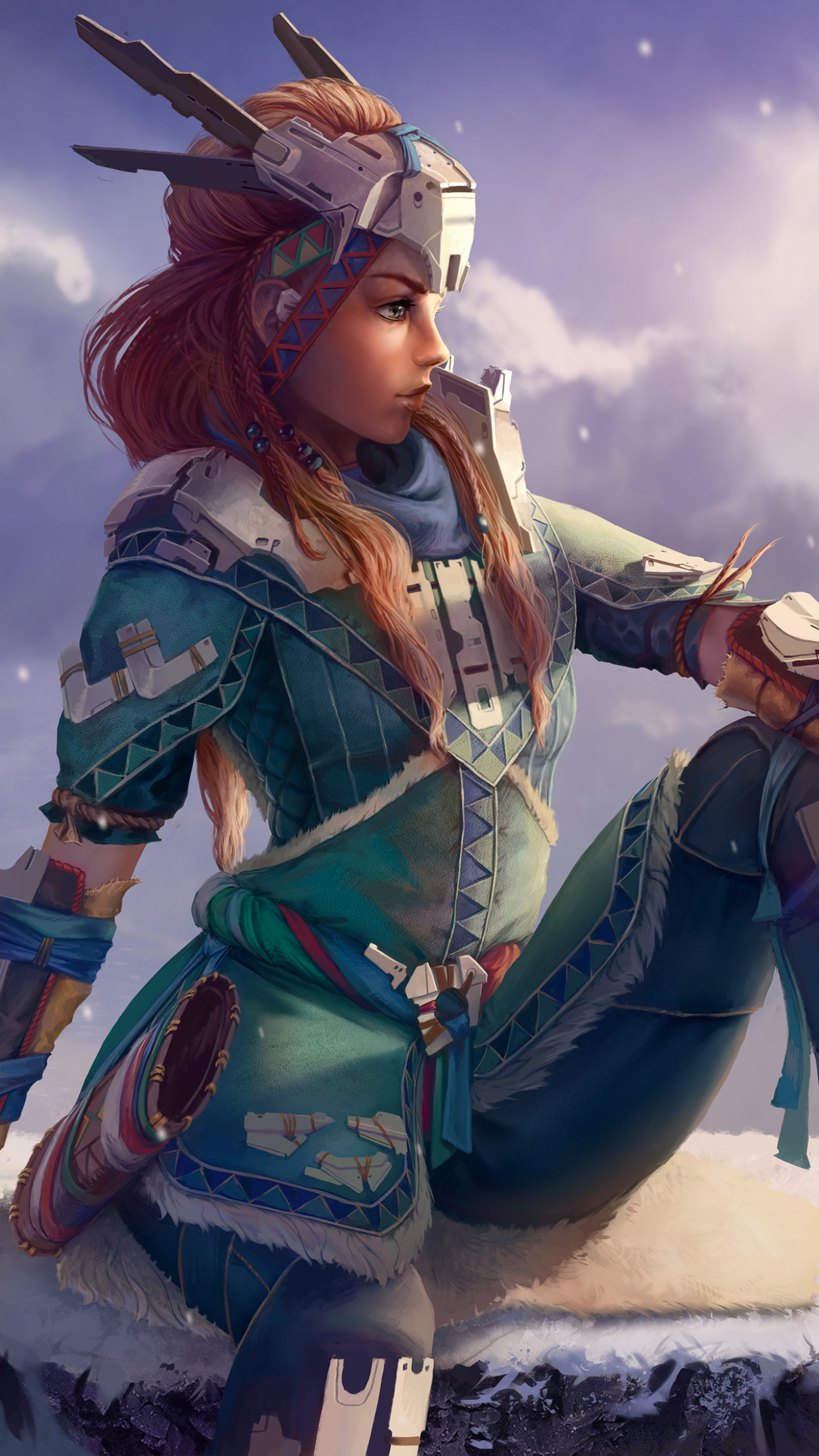 Baixar papel de parede para celular de Ruiva, Videogame, Horizon Zero Dawn, Aloy (Série Horizonte) gratuito.