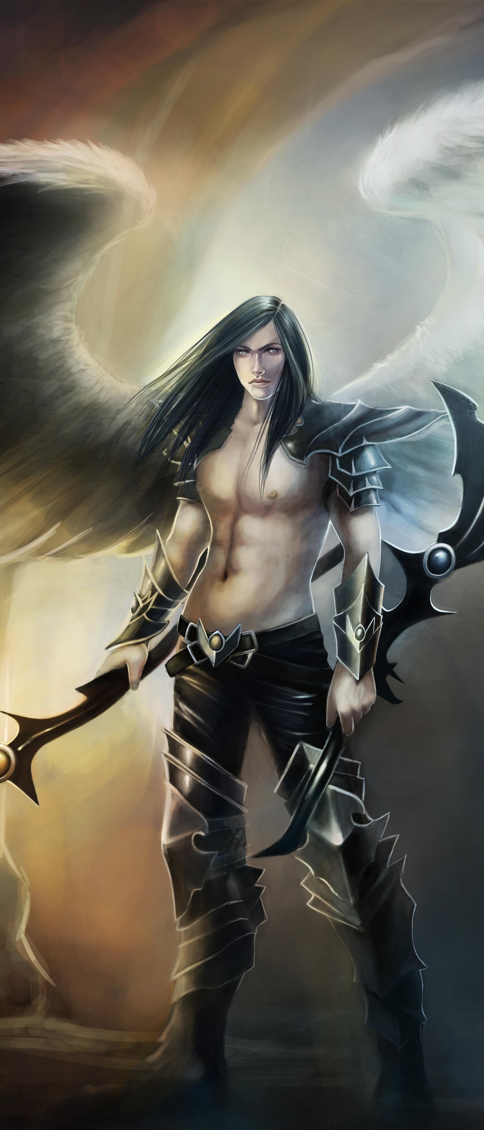 Download mobile wallpaper Fantasy, Angel, Angel Warrior for free.