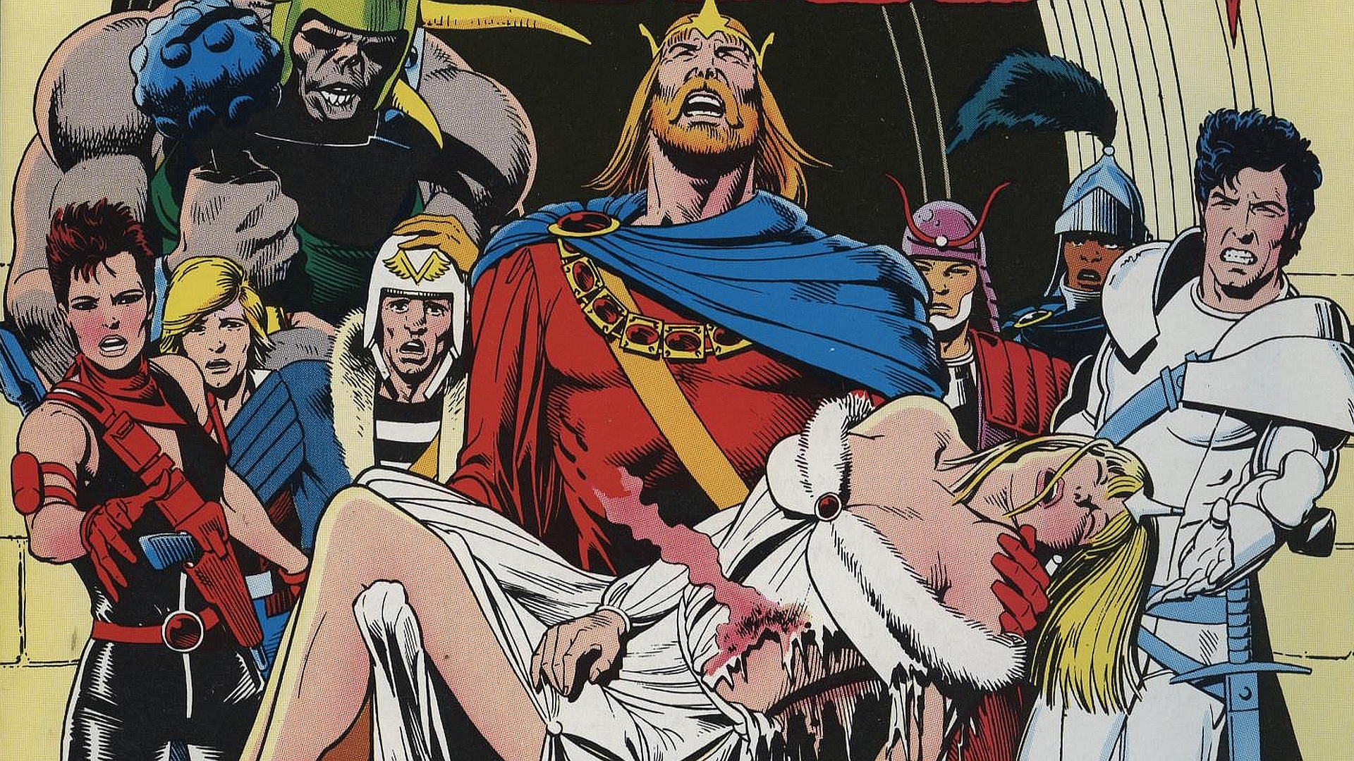 669113 Hintergrundbild herunterladen comics, camelot 3000 - Bildschirmschoner und Bilder kostenlos