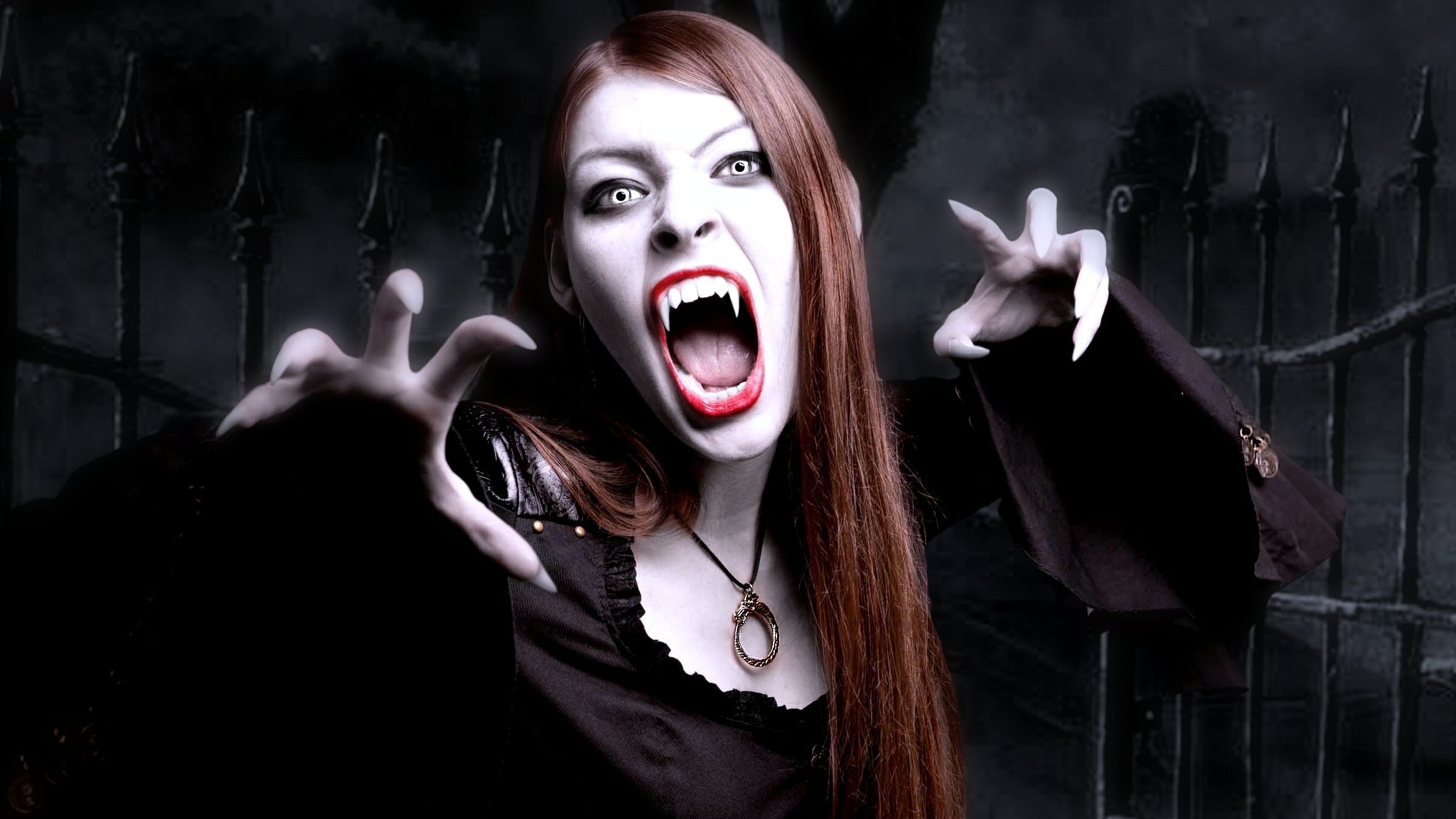 Download mobile wallpaper Dark, Vampire for free.