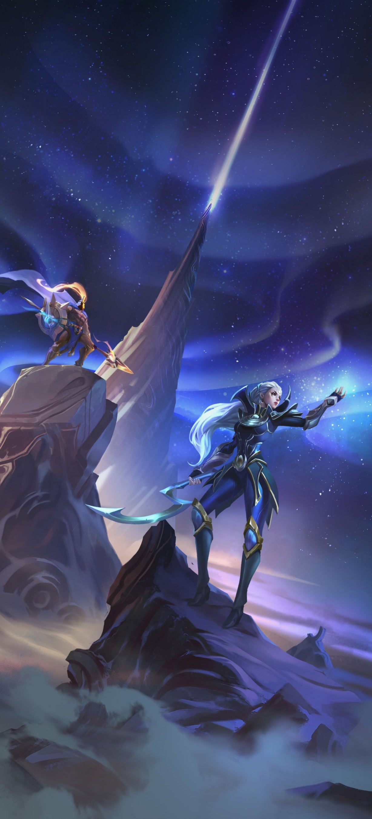 Download mobile wallpaper League Of Legends, Video Game, Pantheon (League Of Legends), Diana (League Of Legends) for free.