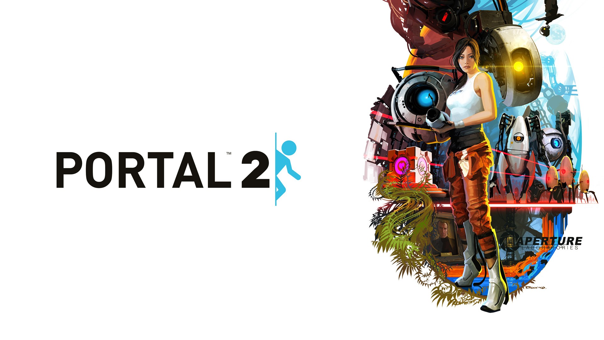 Laden Sie das Portal 2, Portal, Computerspiele-Bild kostenlos auf Ihren PC-Desktop herunter