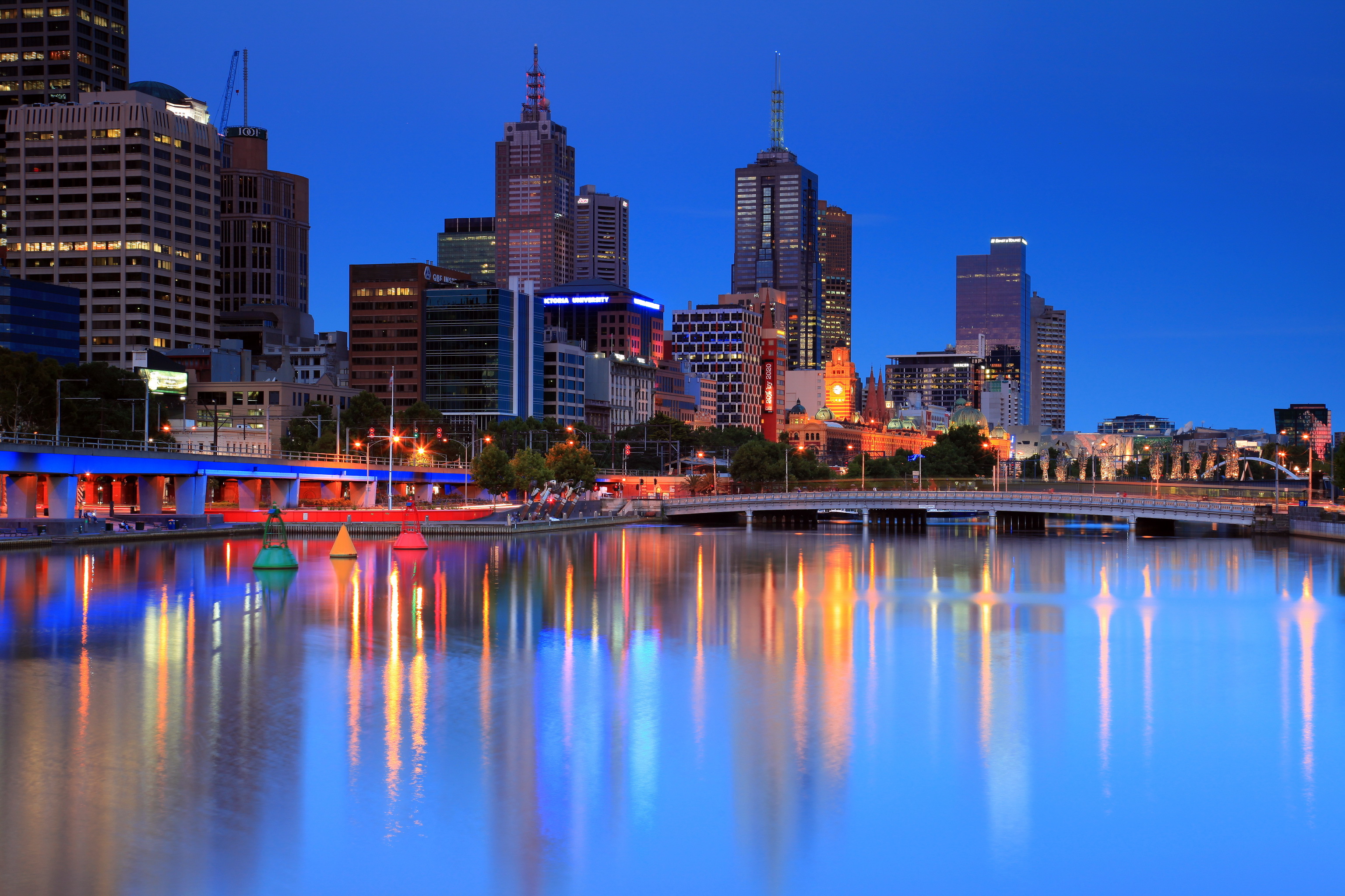 306180 завантажити шпалери створено людиною, мельбурн, австралія, місто, міста - заставки і картинки безкоштовно