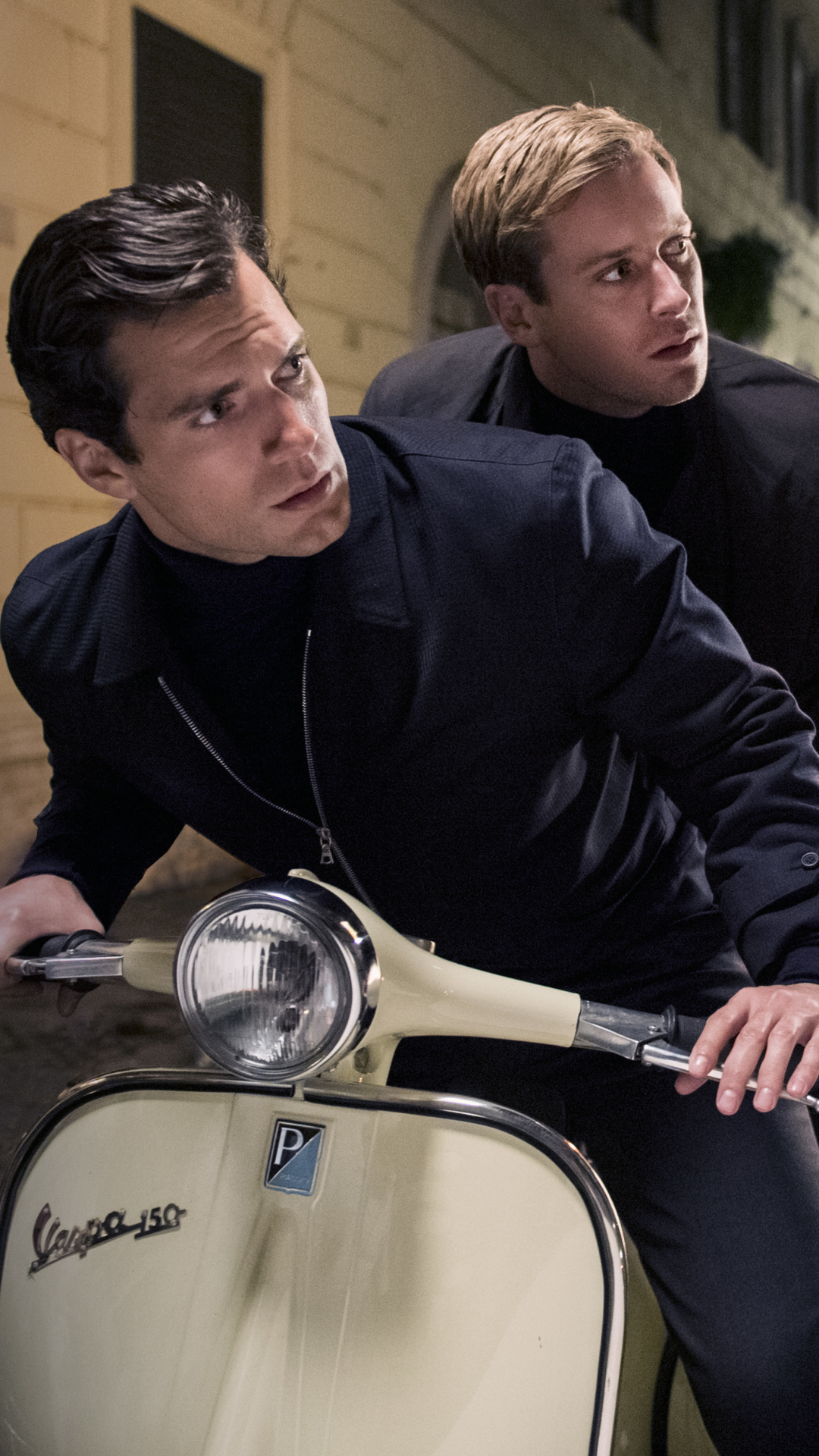 Download mobile wallpaper Movie, Henry Cavill, Armie Hammer, Illya Kuryakin, The Man From U N C L E, Napoleon Solo for free.