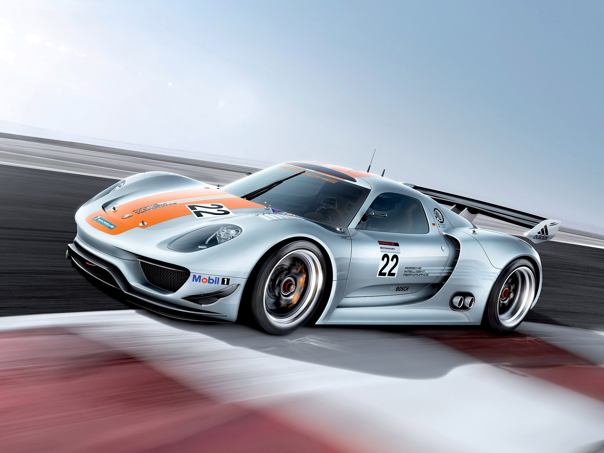 Descargar fondos de escritorio de Concepto Porsche 918 Rsr HD