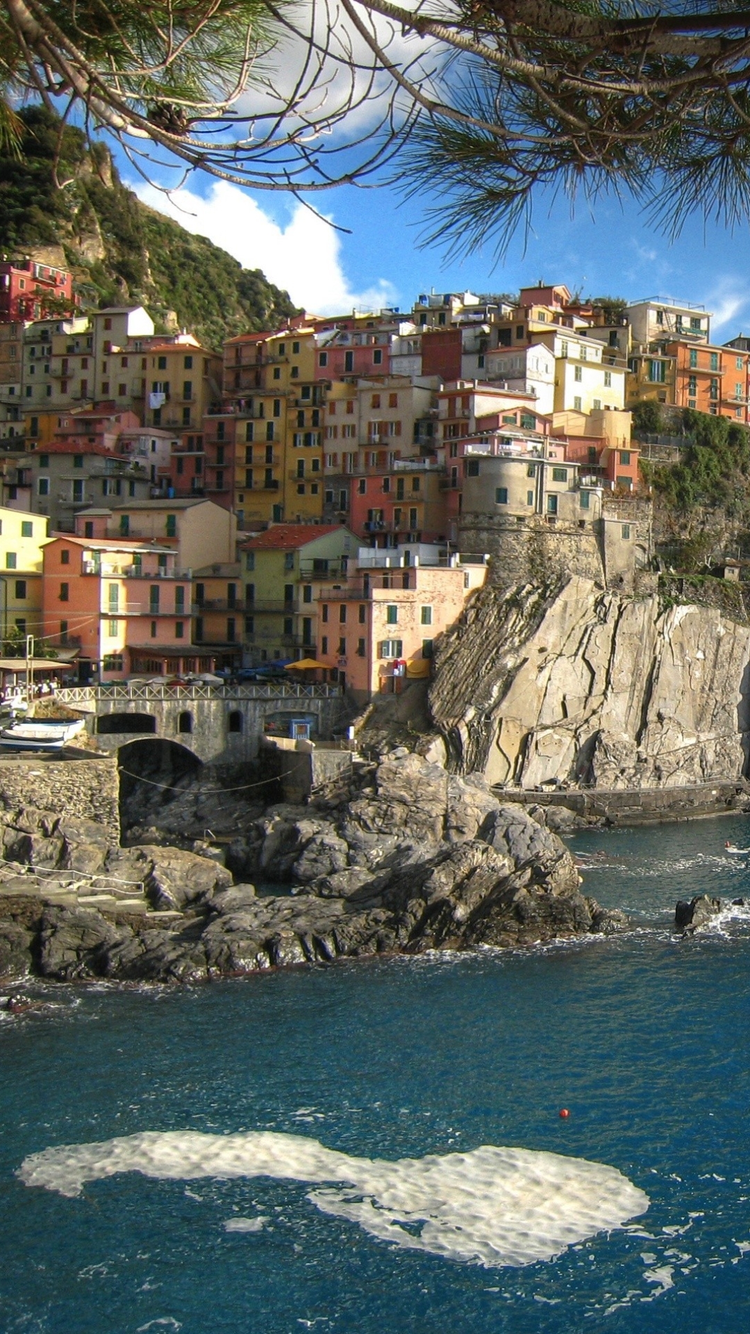 Téléchargez des papiers peints mobile Italie, Manarola, Cinque Terre, Construction Humaine, Ligurie, Les Villes gratuitement.