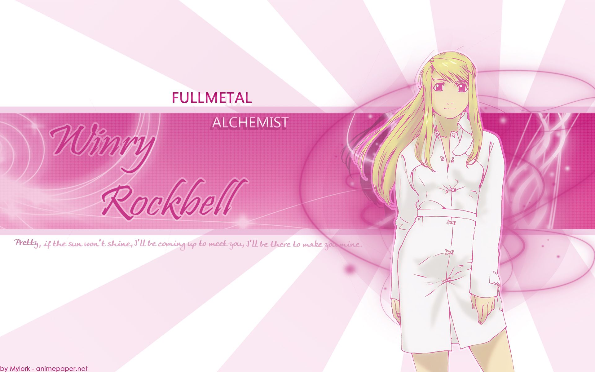 Free download wallpaper Anime, Fullmetal Alchemist, Winry Rockbell on your PC desktop