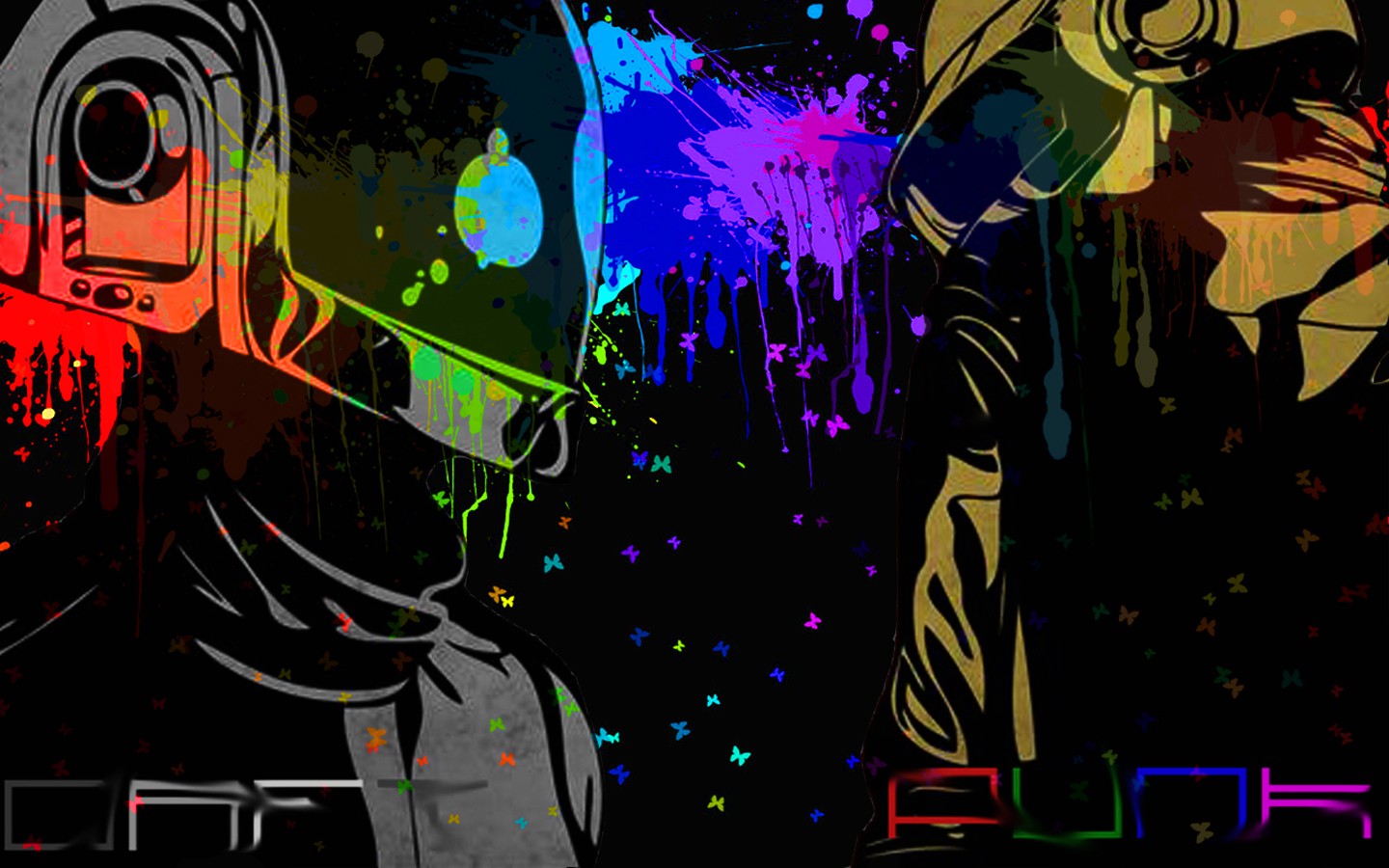 Téléchargez gratuitement l'image Daft Punk, Musique sur le bureau de votre PC
