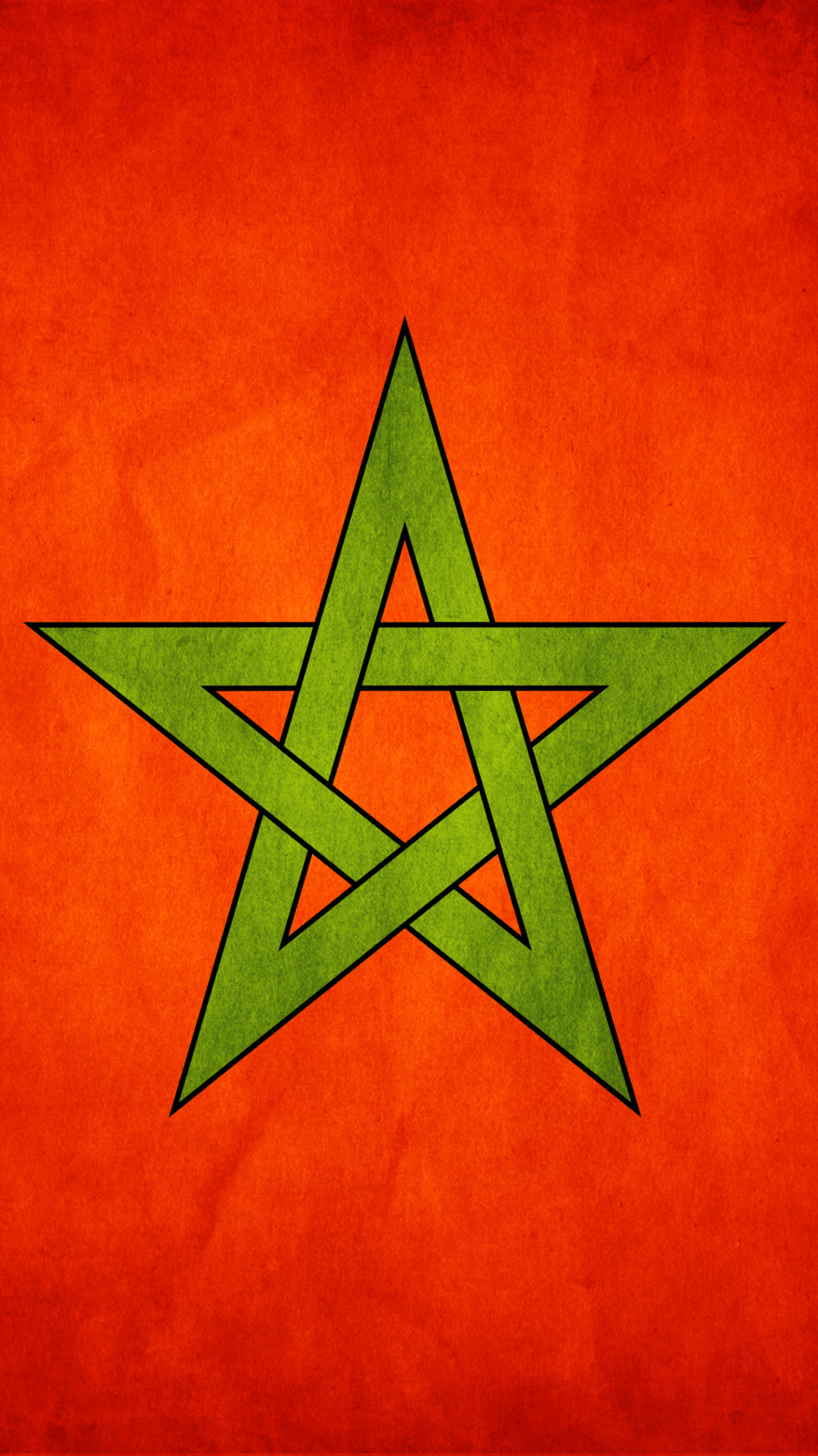 Популярные заставки и фоны Флаг Марокко на компьютер