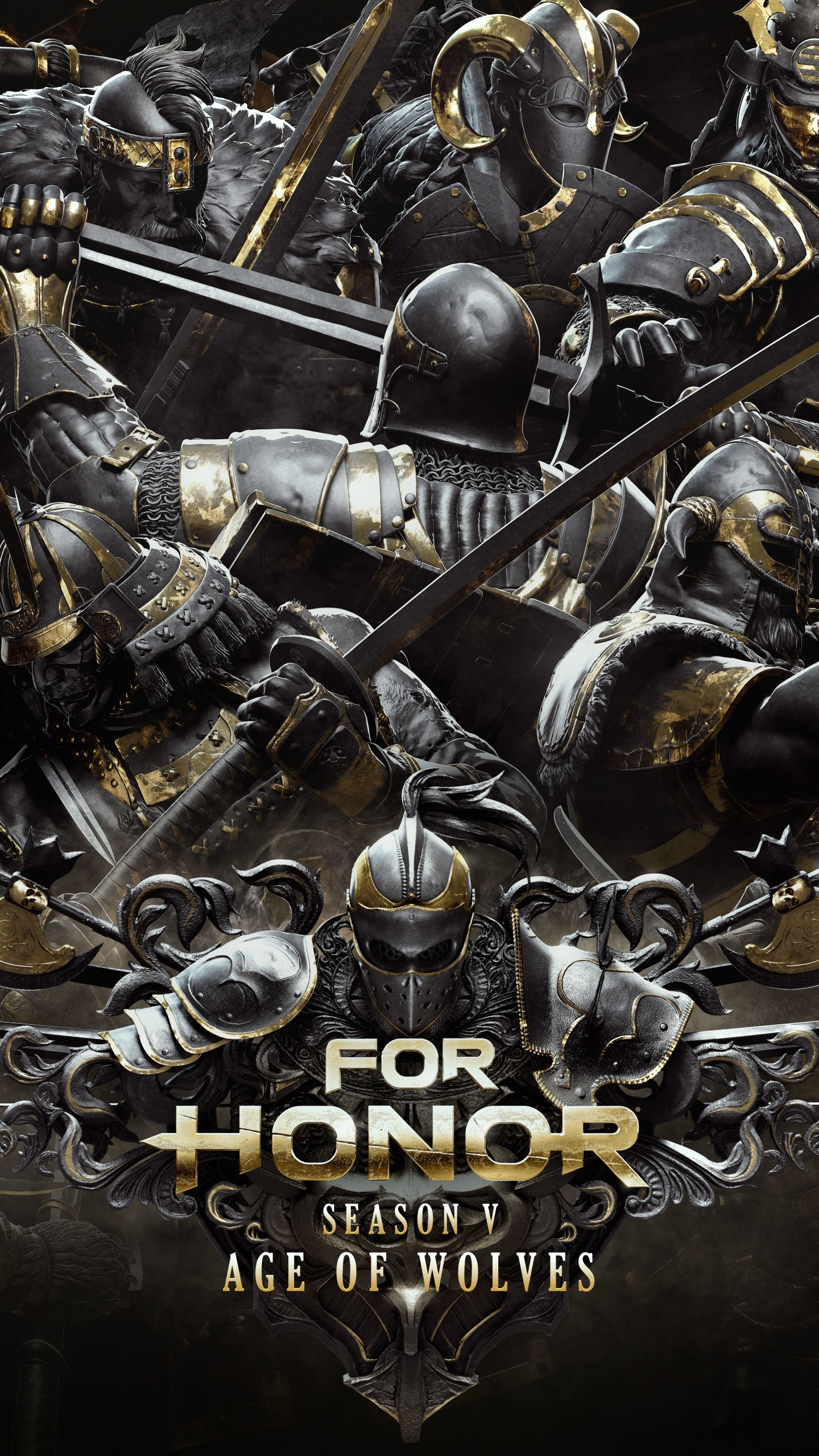 Download mobile wallpaper Knight, Armor, Sword, Video Game, For Honor for free.