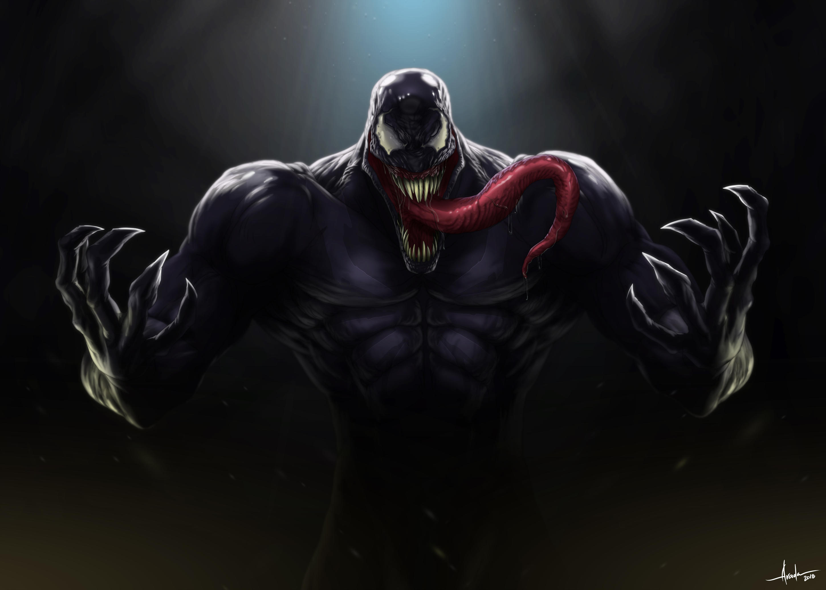 Laden Sie das Comics, Venom-Bild kostenlos auf Ihren PC-Desktop herunter