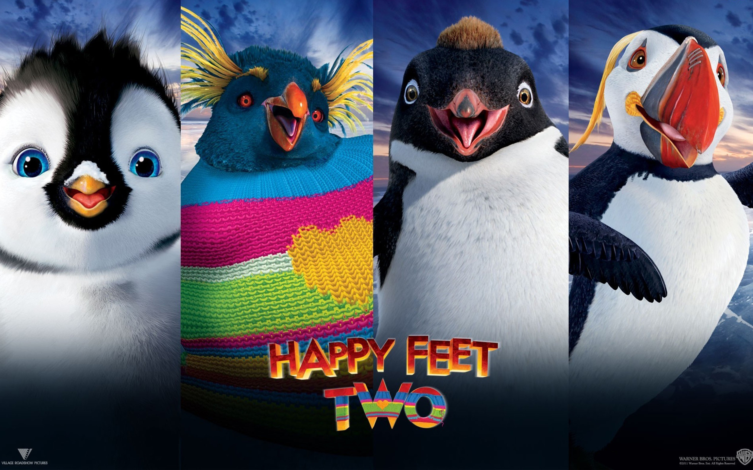 Download mobile wallpaper Movie, Happy Feet, Happy Feet 2 for free.