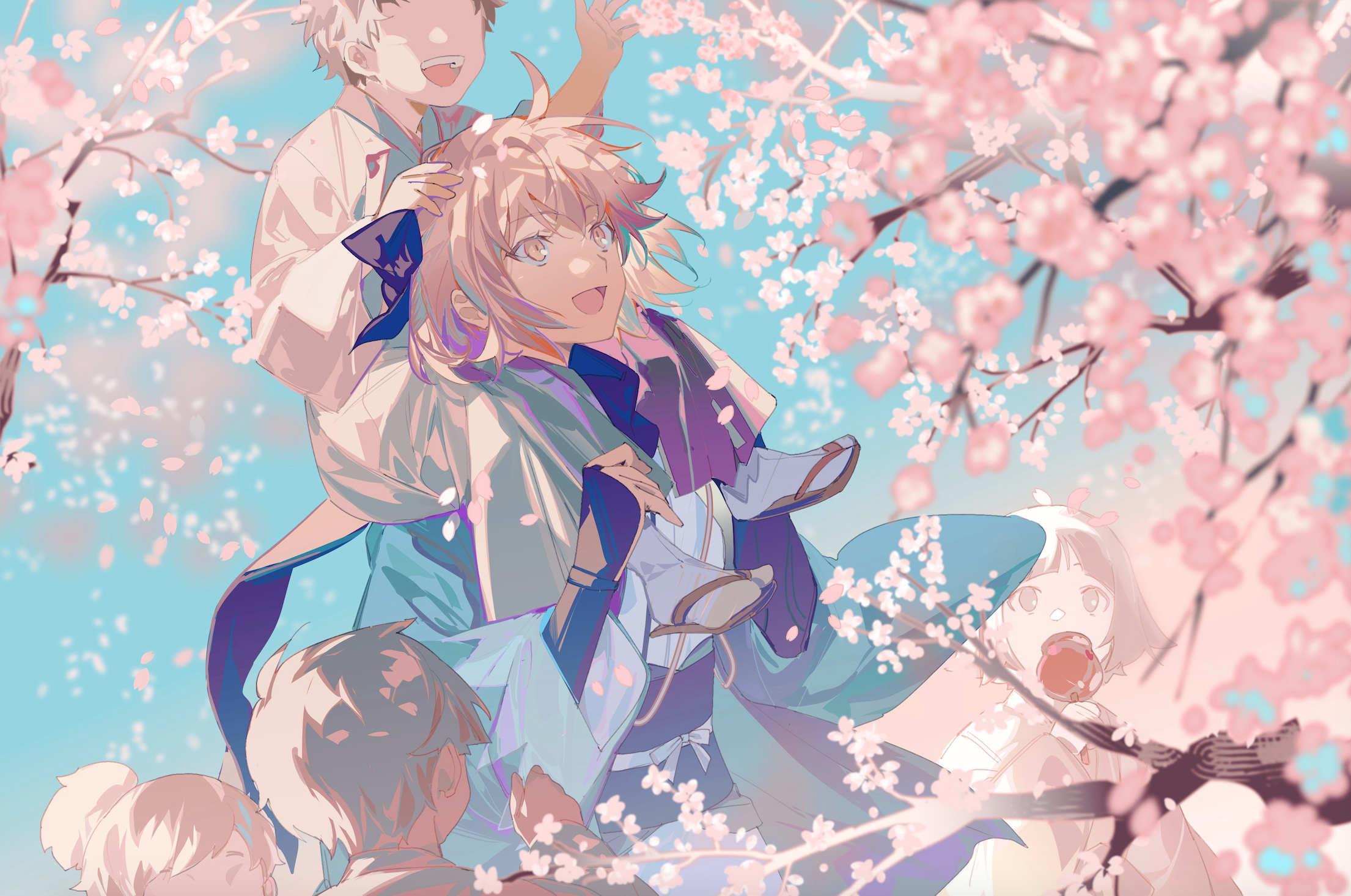 Laden Sie das Animes, Fate/grand Order, Sakura Säbel, Schicksalsserie-Bild kostenlos auf Ihren PC-Desktop herunter